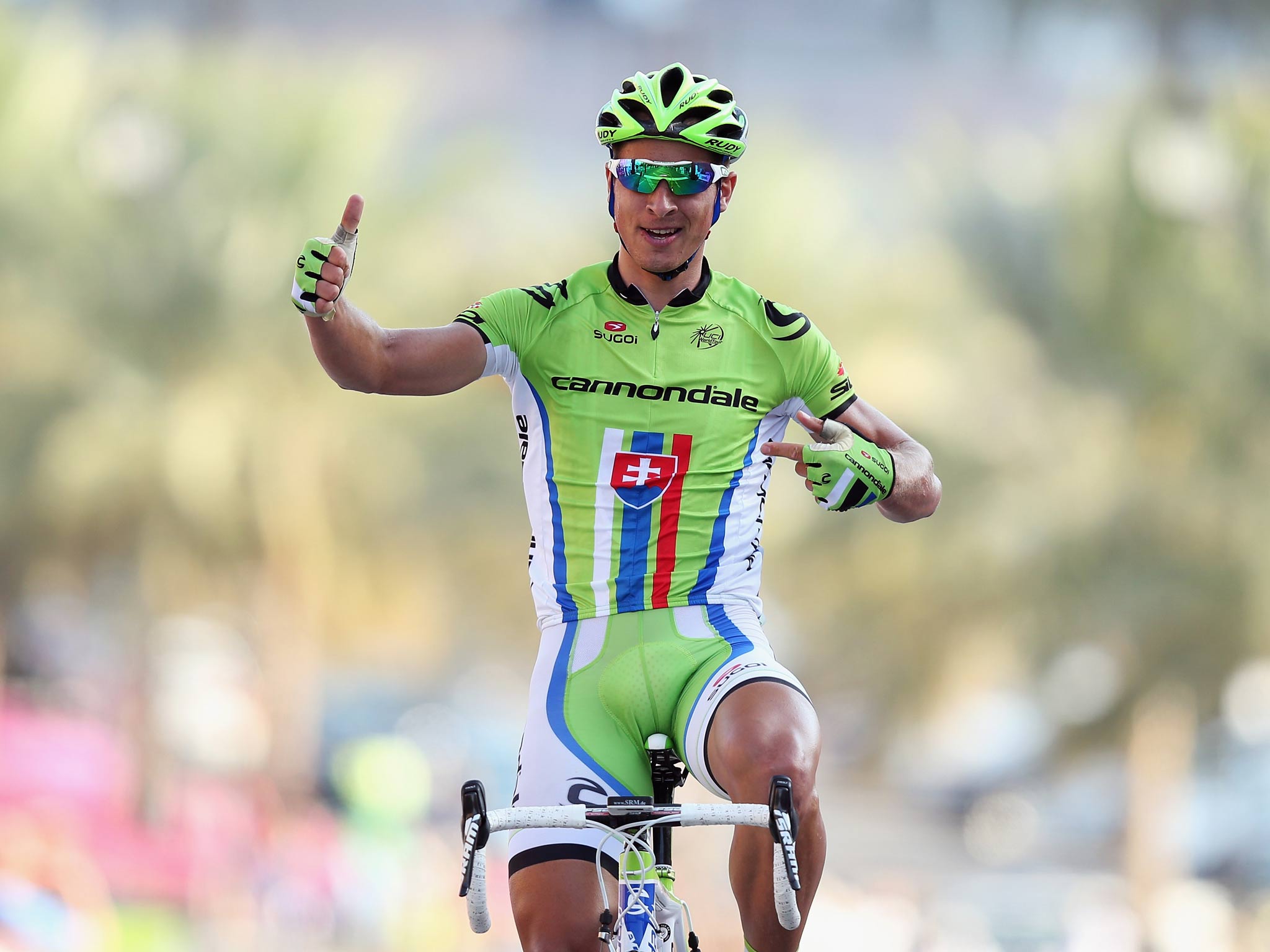 Peter Sagan on the Tour of Oman