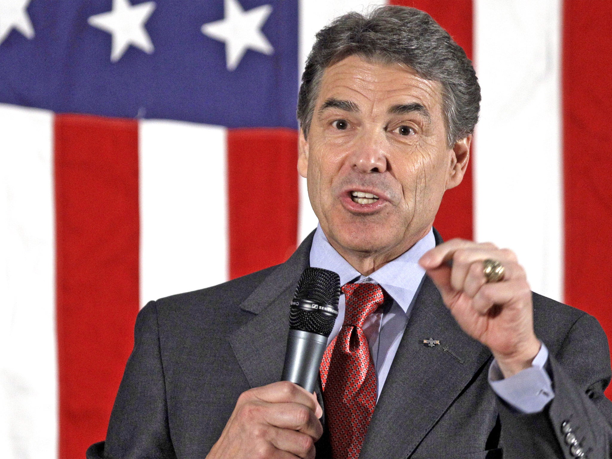 Texas Governor, and former Republican presidential candidate, Rick Perry
