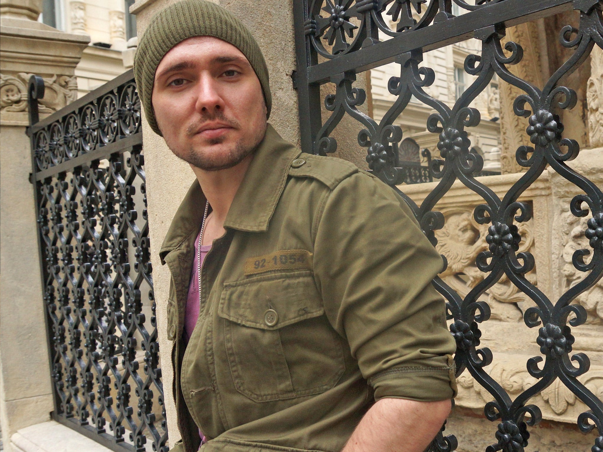 Dave Bryan in his adopted home of Bucharest