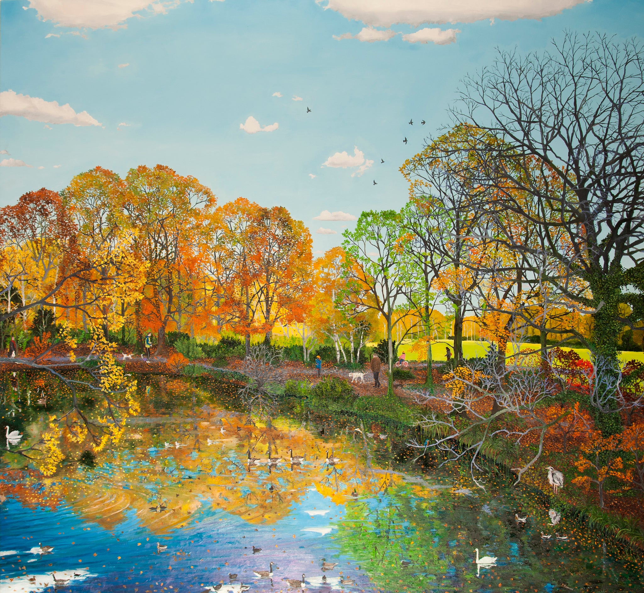 <p>Emma Haworth, Autumn reflections</p>