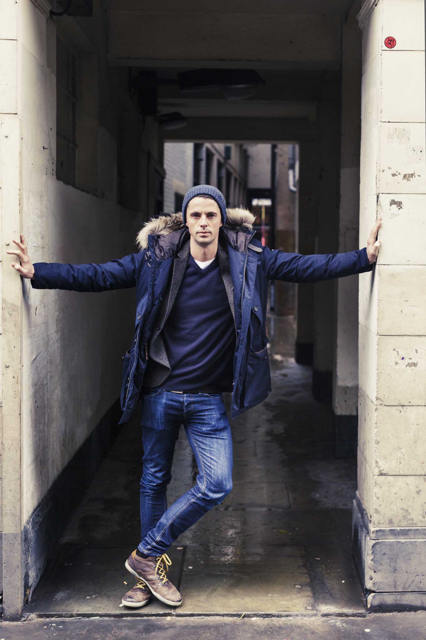 Goode is tall, dark and handsome, and terribly English