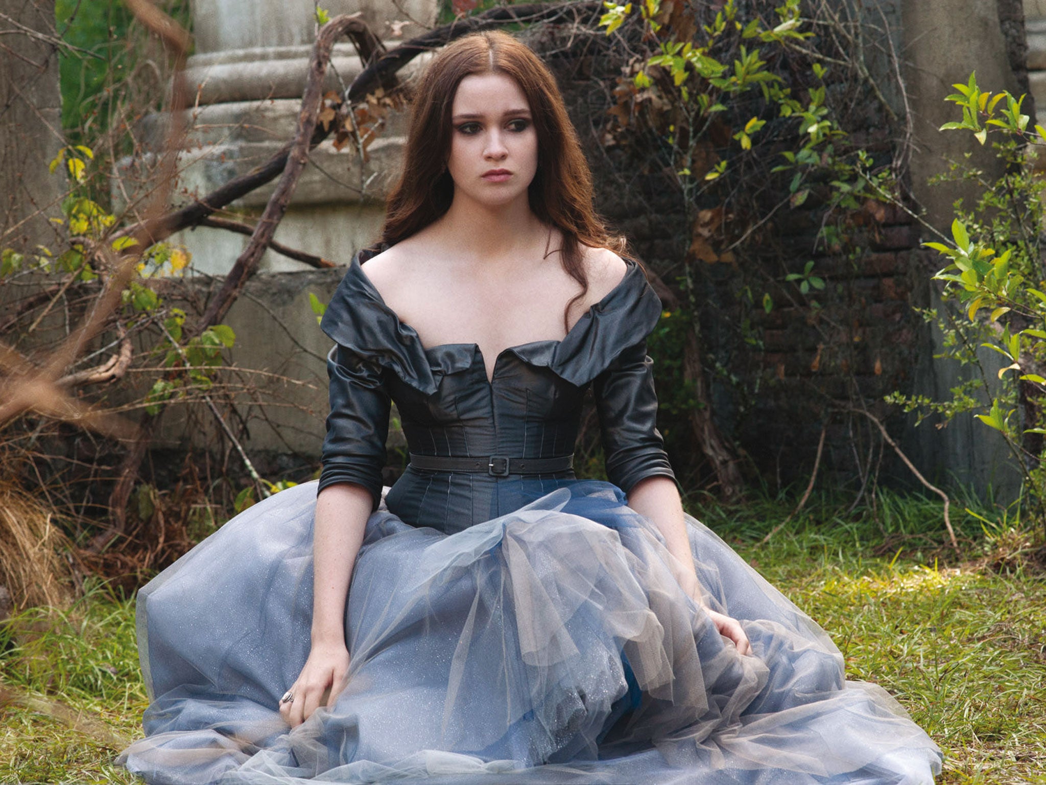 A teenager in love: Alice Englert in the po-faced drama ‘Beautiful Creatures’