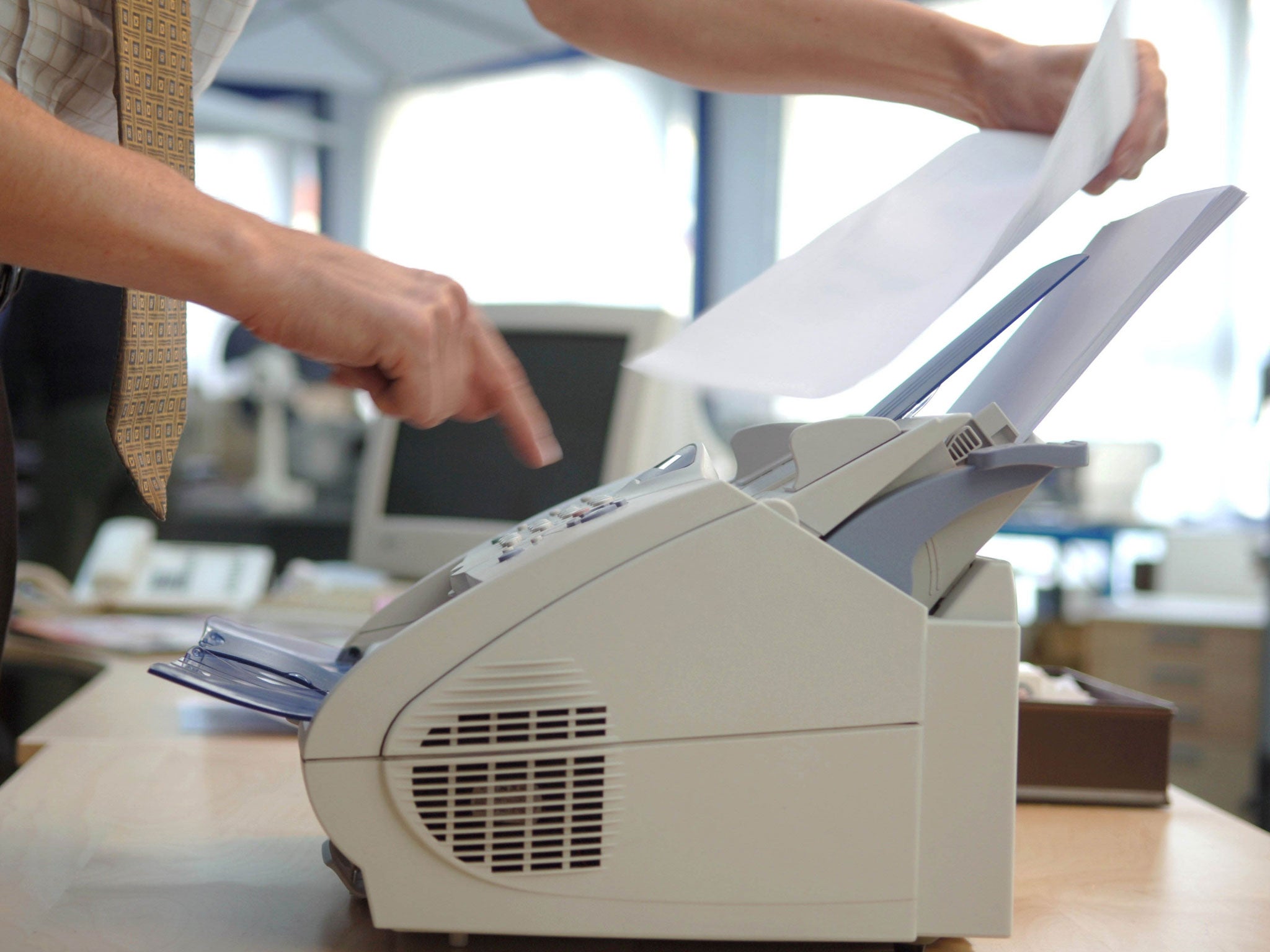 NHS trusts across the country currently own close to 9,000 fax machines