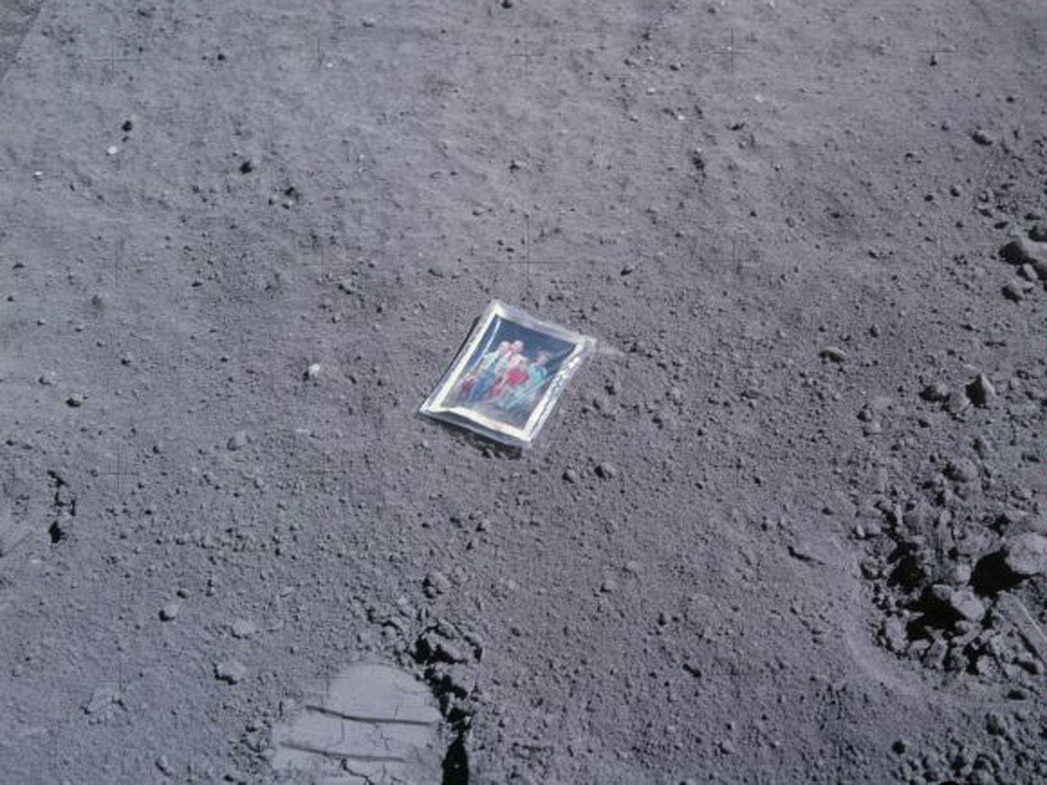 The picture of the Duke family left behind by Charlie in 1972