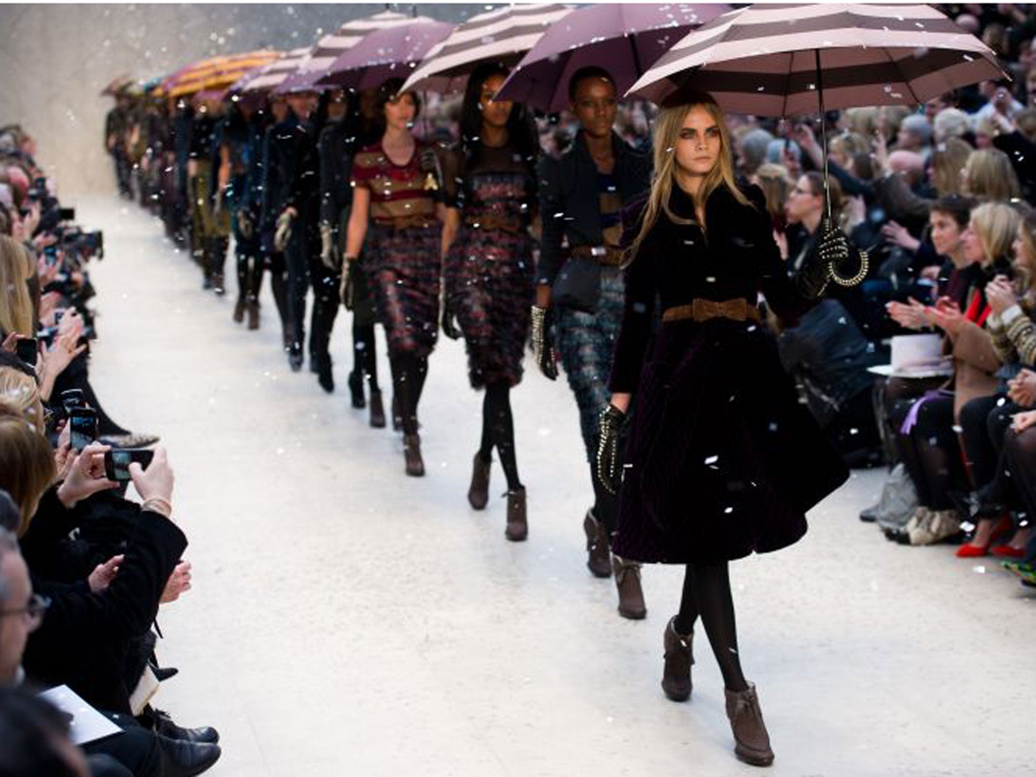 Cara Delevingne is way out in front of the model crowd