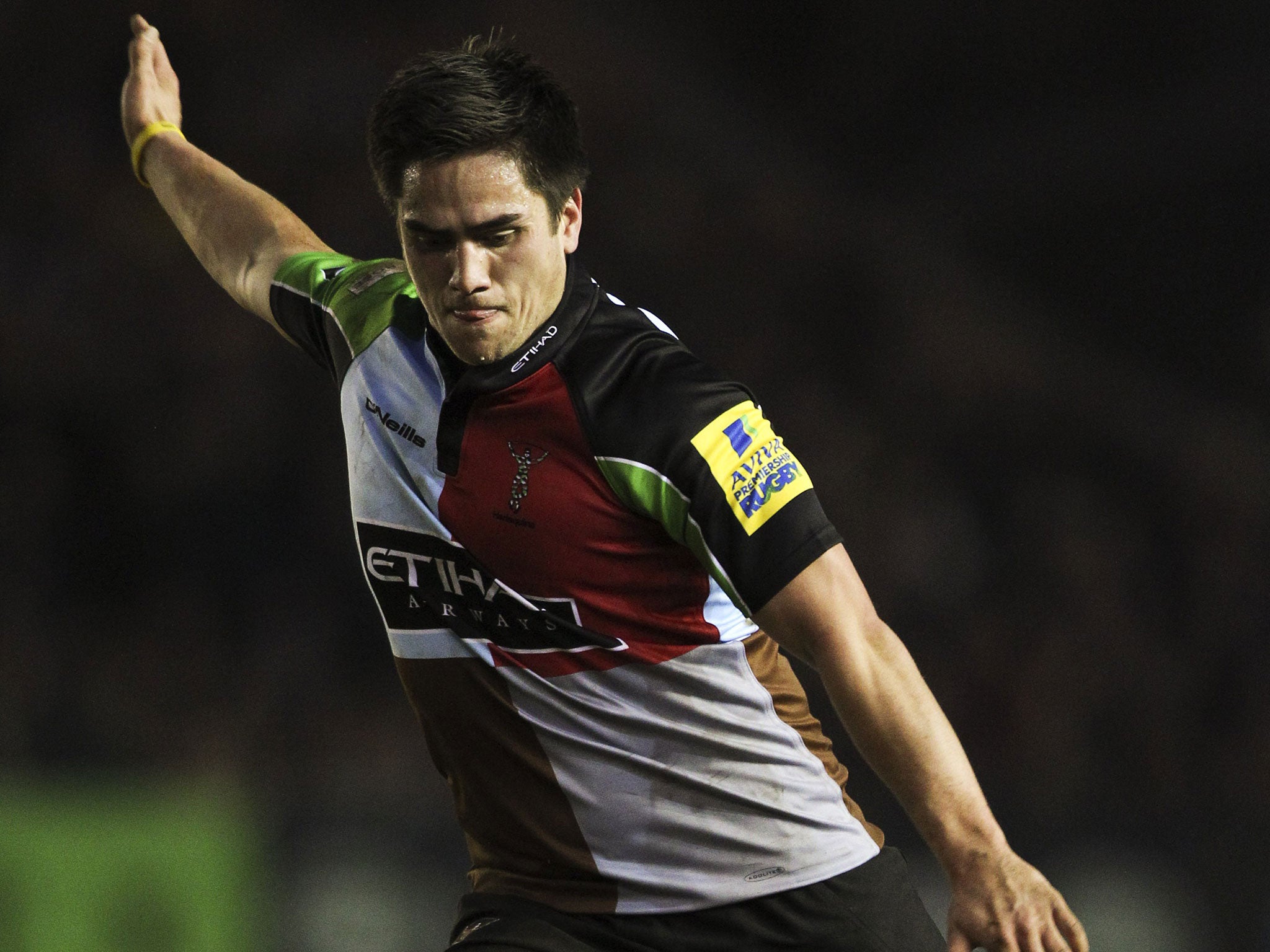 Good kicker: Ben Botica en route to 20 points in place of injured Nick Evans