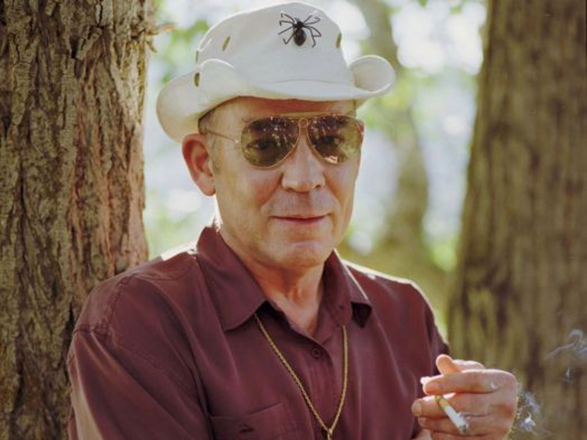 Hunter S Thompson, the master of gonzo journalism