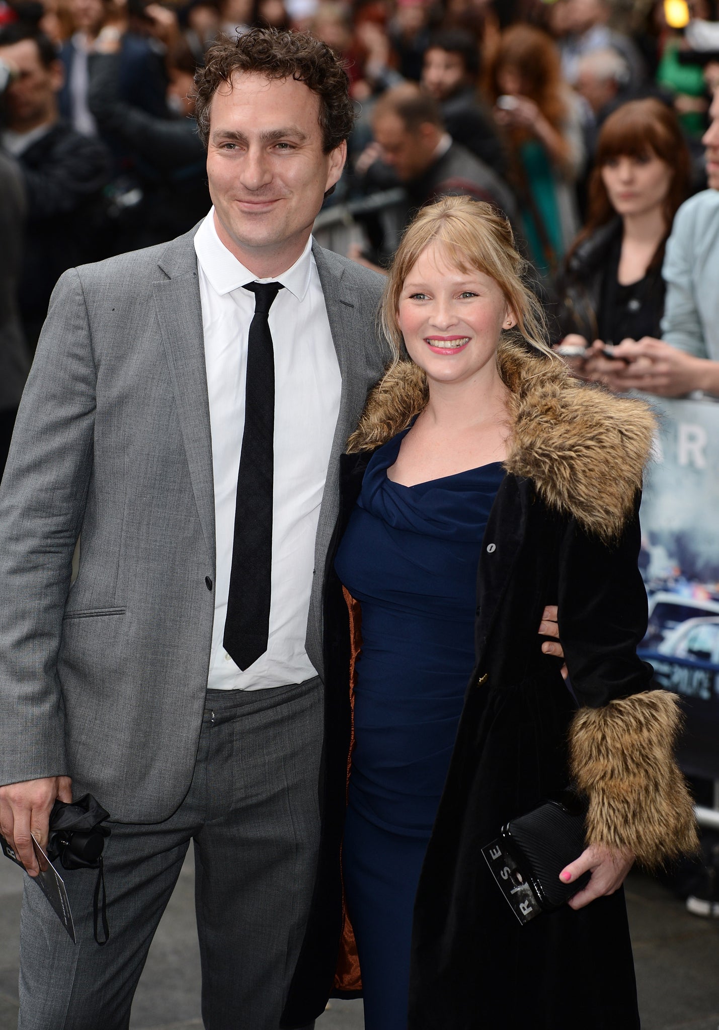 Joanna Page and James Thornton