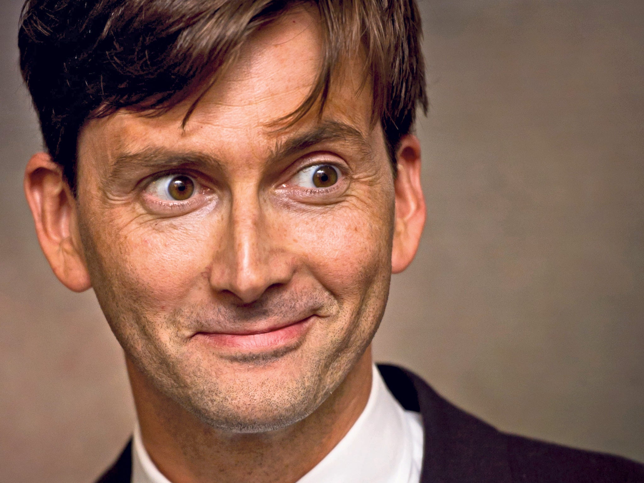 The eyes have it: David Tennant
