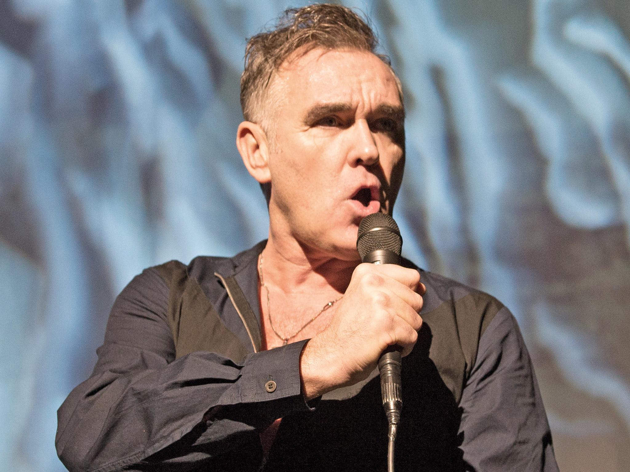 Morrissey will stage a vegetarian gig in LA