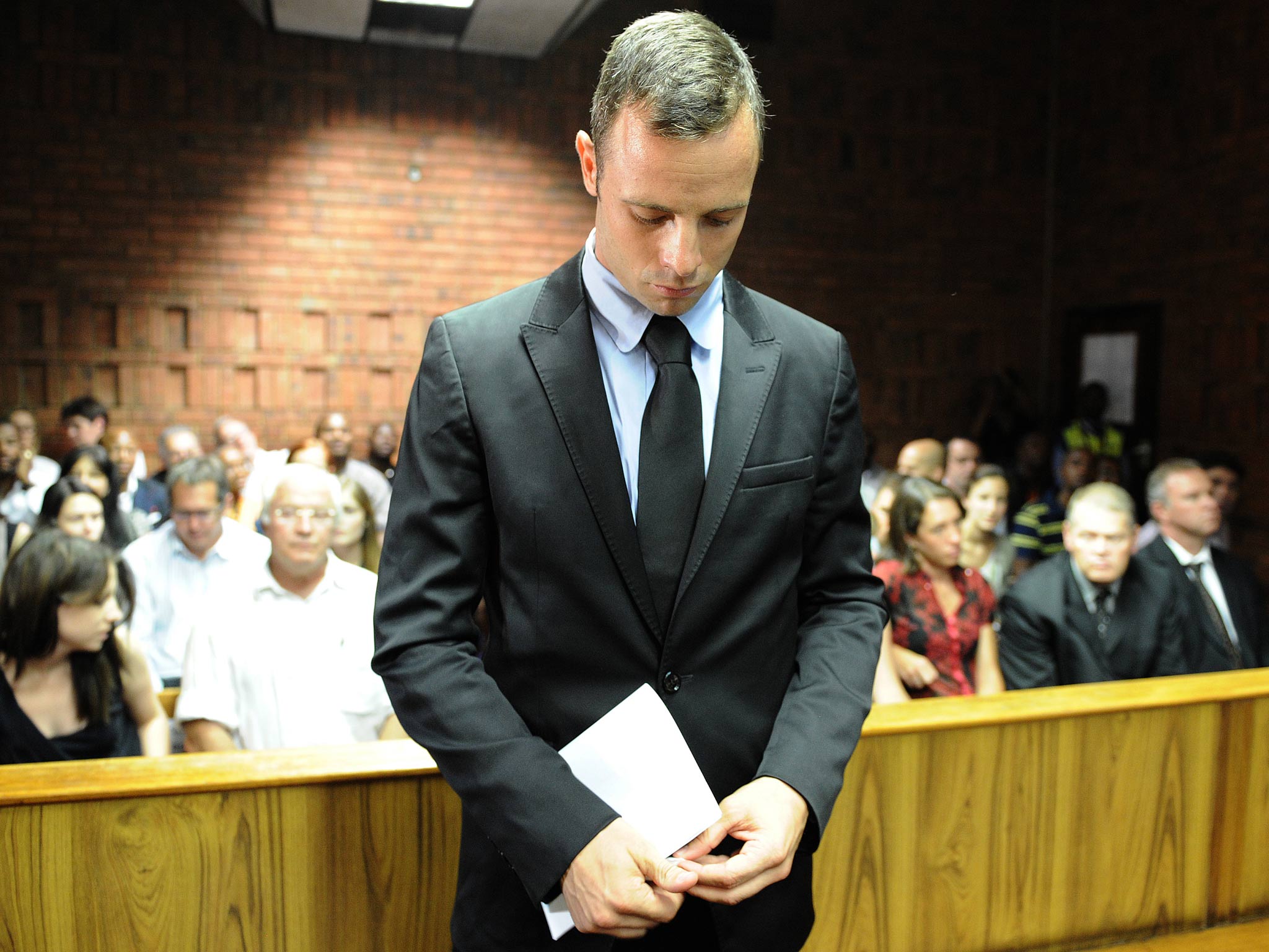 Oscar Pistorius attends his bail hearing