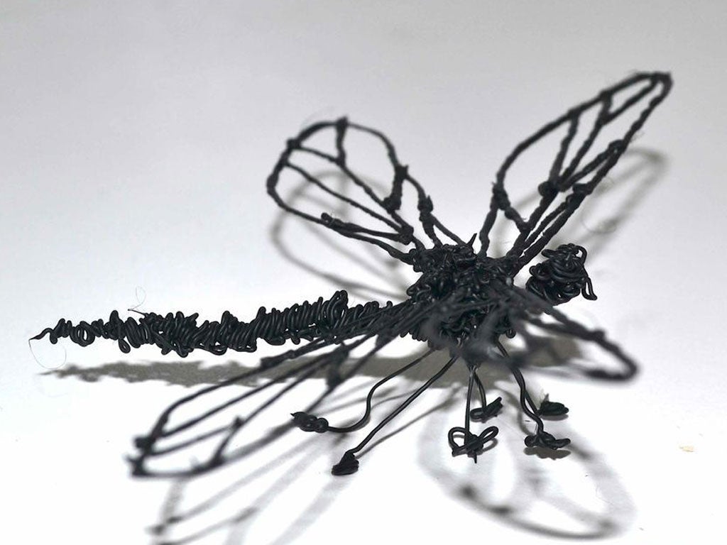 A 3Doodle of an insect