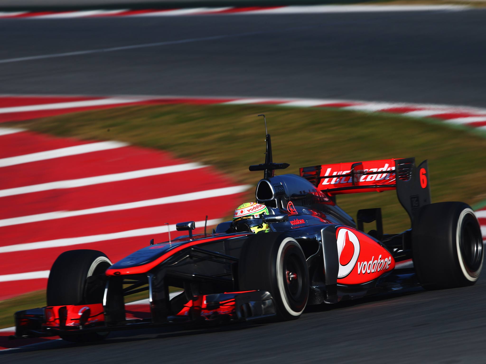 Sergio Perez of McLaren