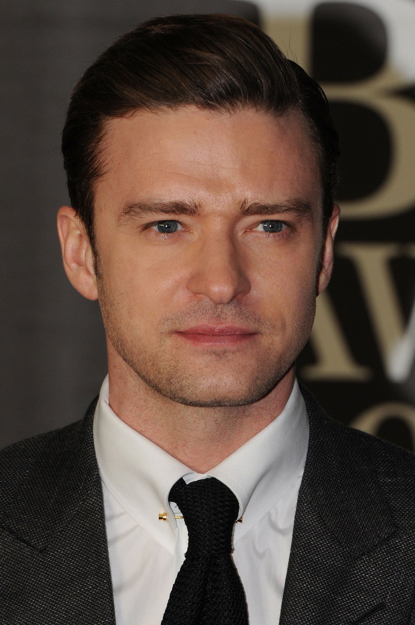 Justin Timberlake arrives at the Brit Awards 2013