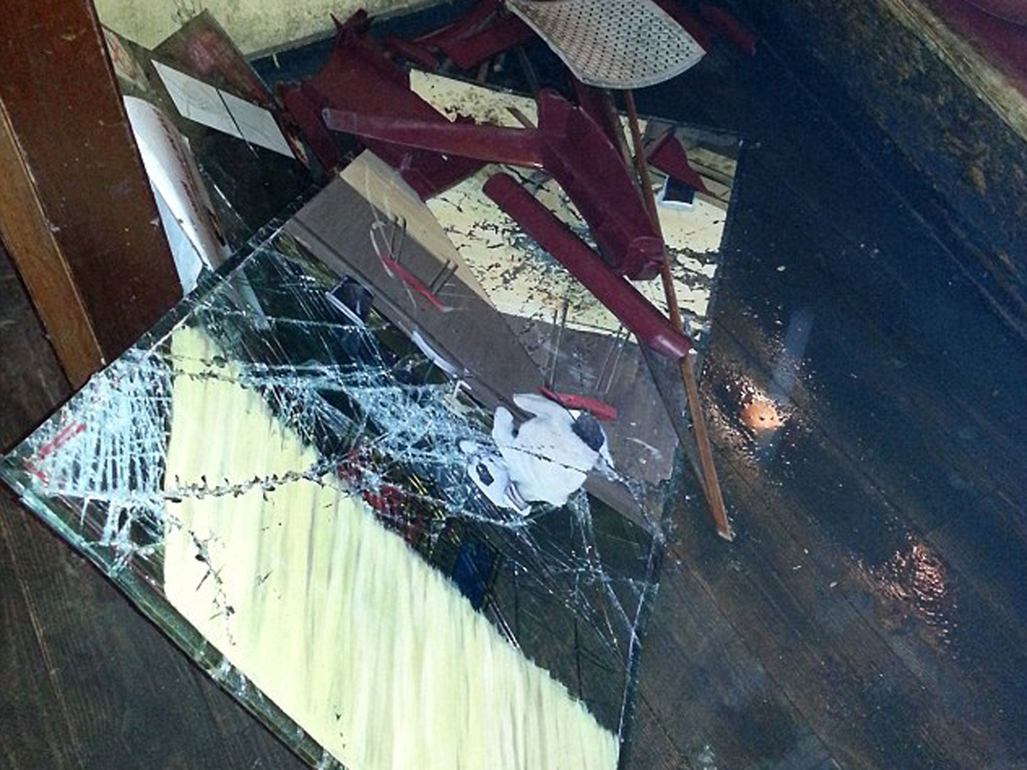 According to reports police believe the attack, which took place at the Smoking Dog English-style pub in Lyon, was 'of an anti-Semitic' nature and 'well-coordinated'.