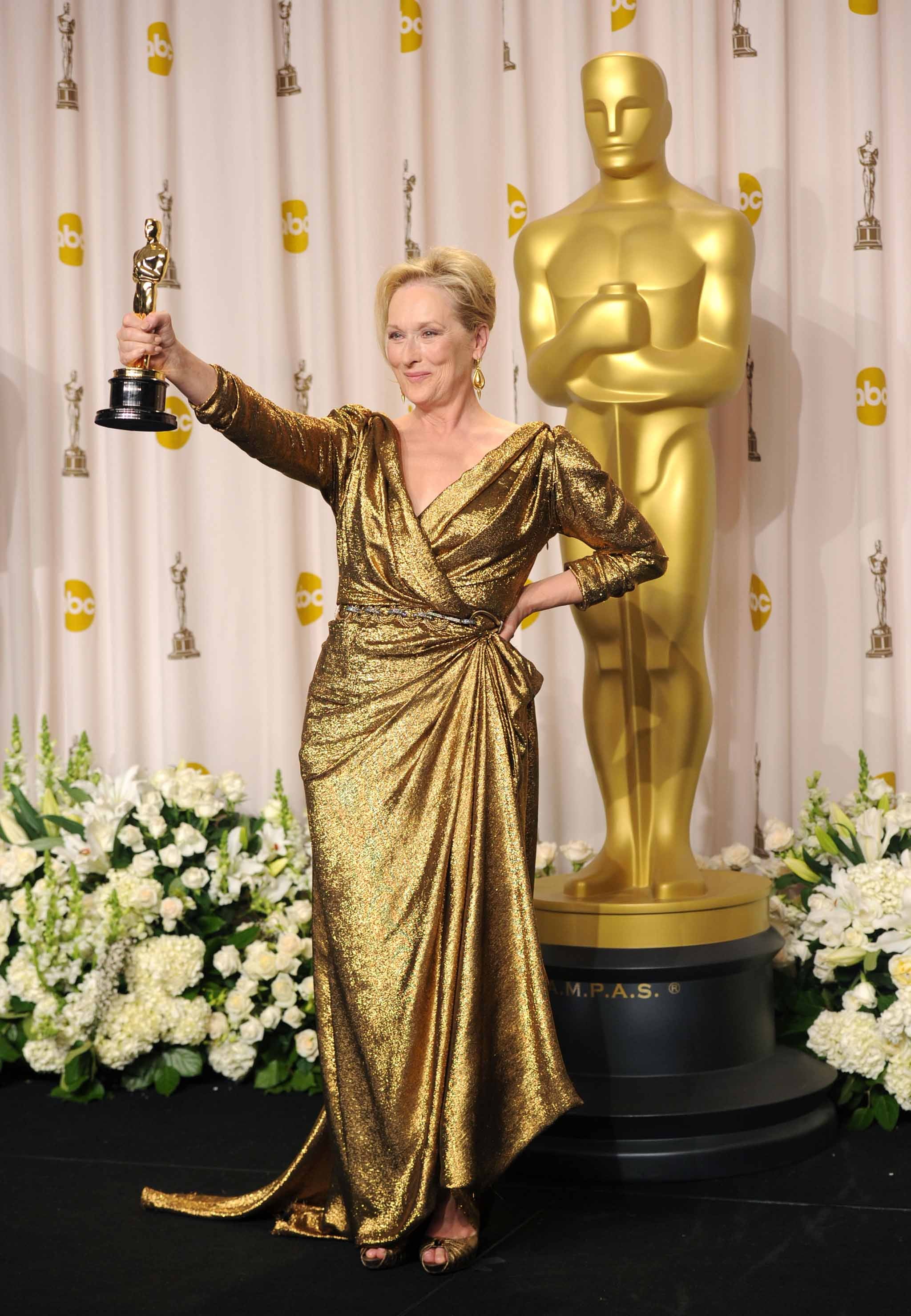 &#13;
Streep at the Oscars&#13;