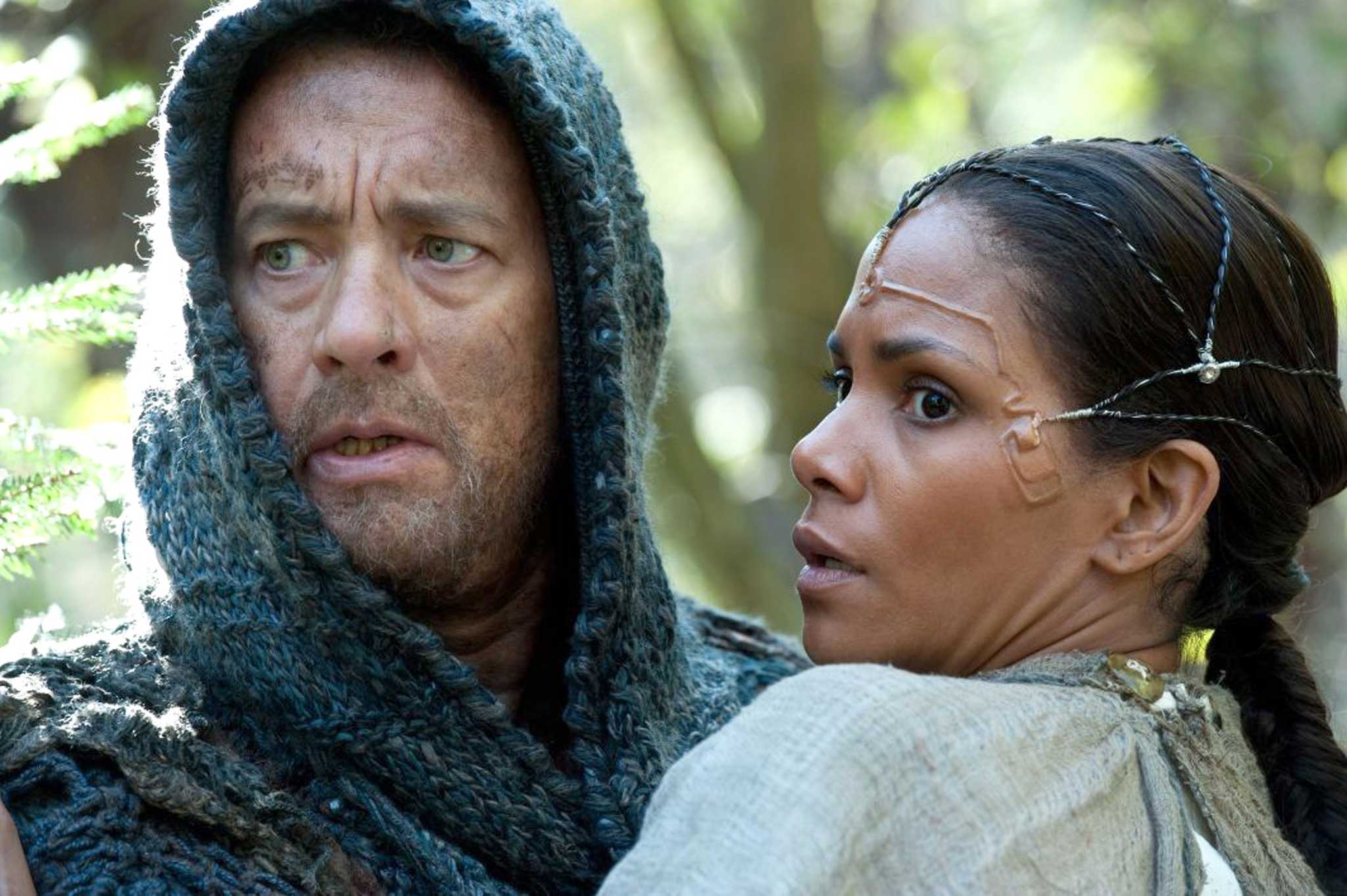 Strands of time: Tom Hanks and Halle Berry star in the ambitious and multi-faceted science-fiction drama 'Cloud Atlas'