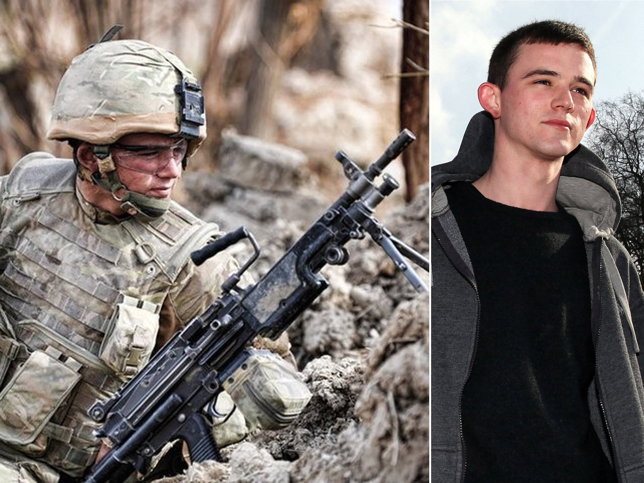 John Bryant, a former soldier with the Royal Highland Fusiliers