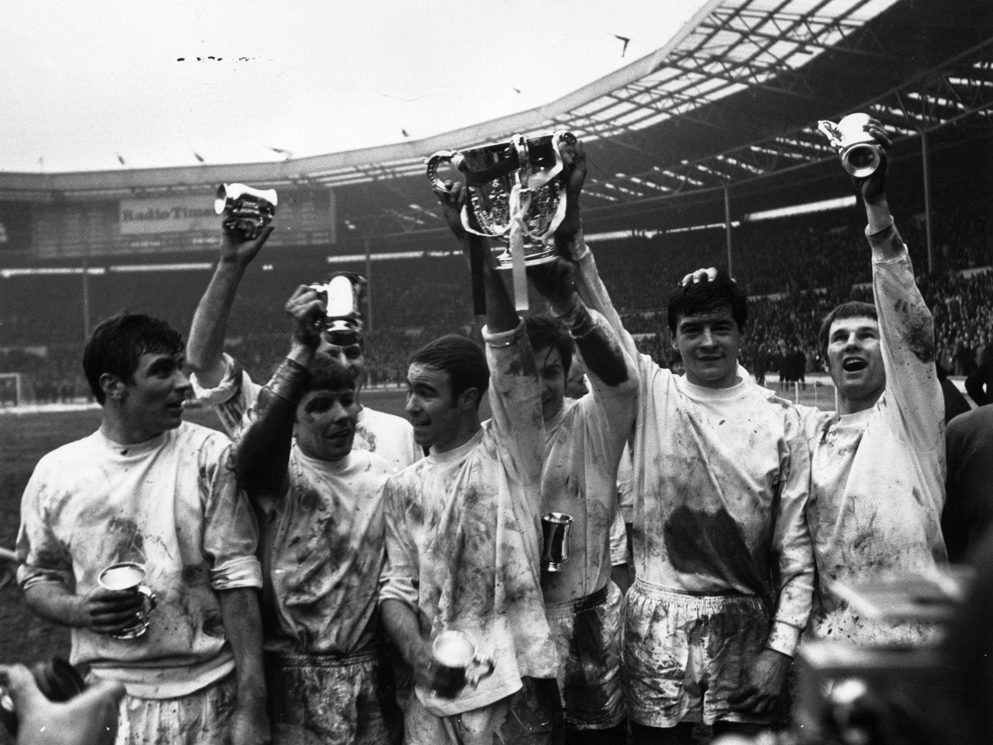 Williams led Division Three side Swindon to 1969 League Cup glory, beating top-flight Arsenal 3-1 after extra-time. This result capped a great season for the Robins, having also secured promotion (Getty)