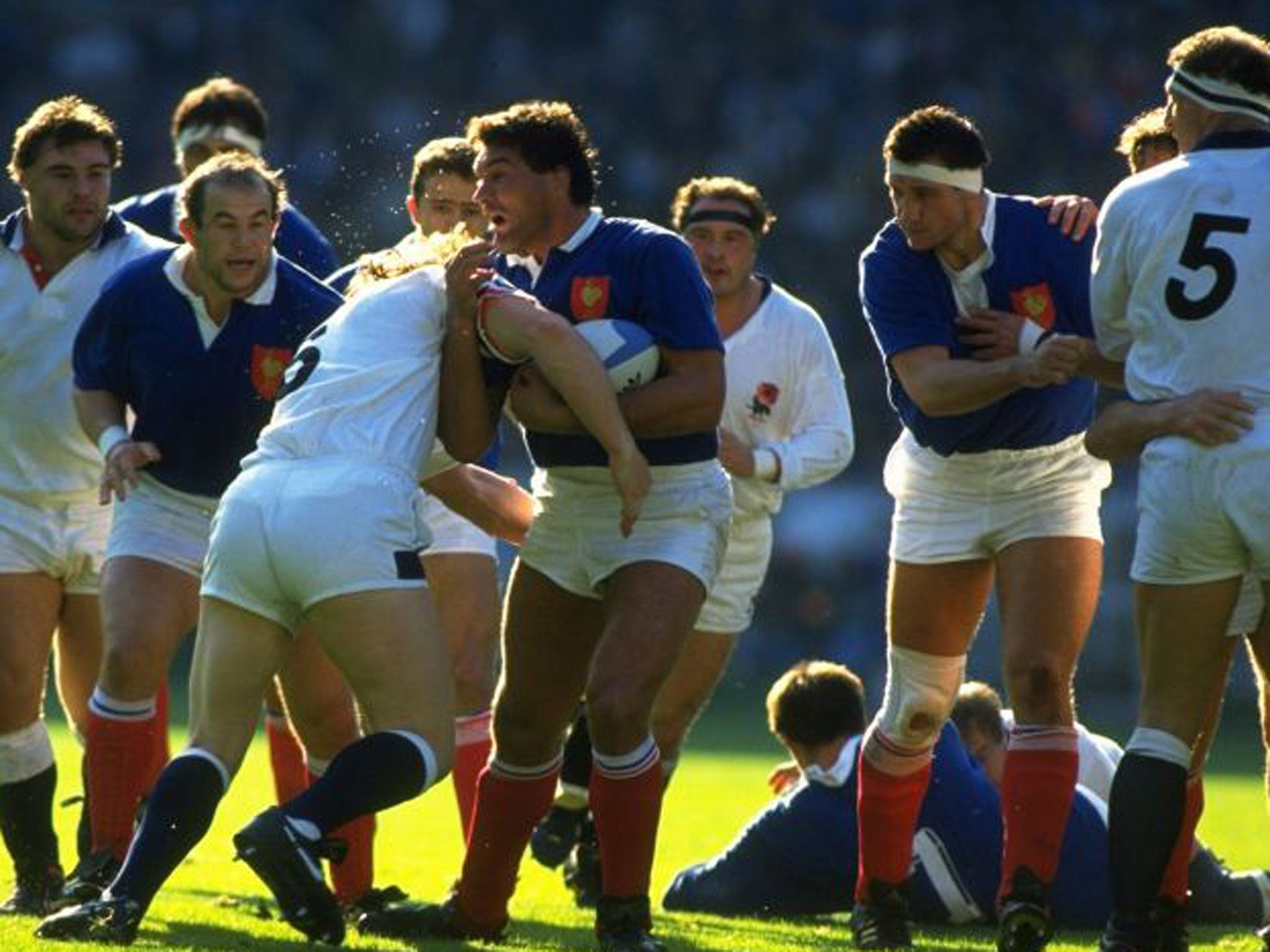 The Tackle – Mick Skinner on Marc Cécillon in Paris in 1991