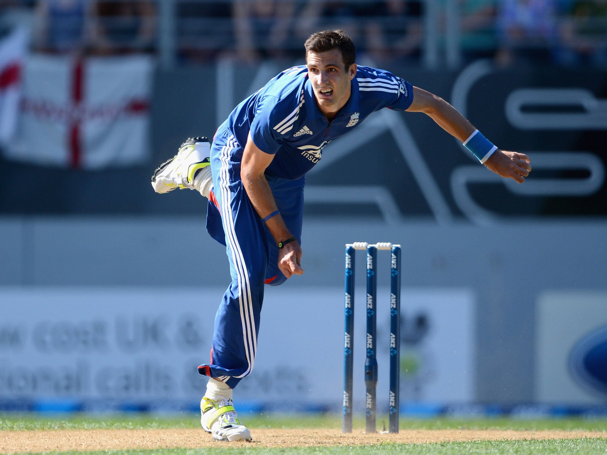 Steven Finn was the driving force as the tourists bowled their hosts out for 185