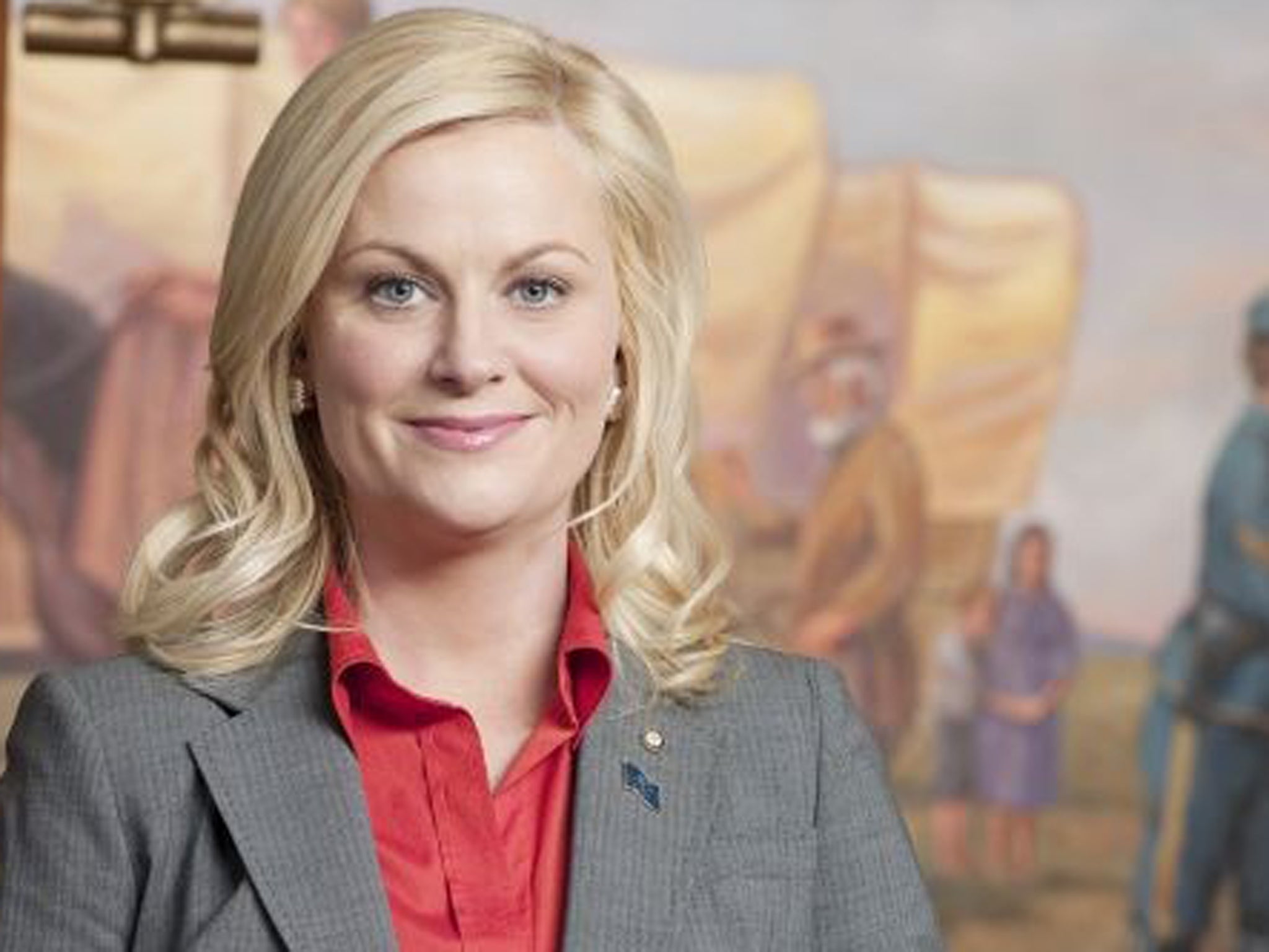 Amy Poehler as Leslie Knope in newcomer 'Parks and Recreation'