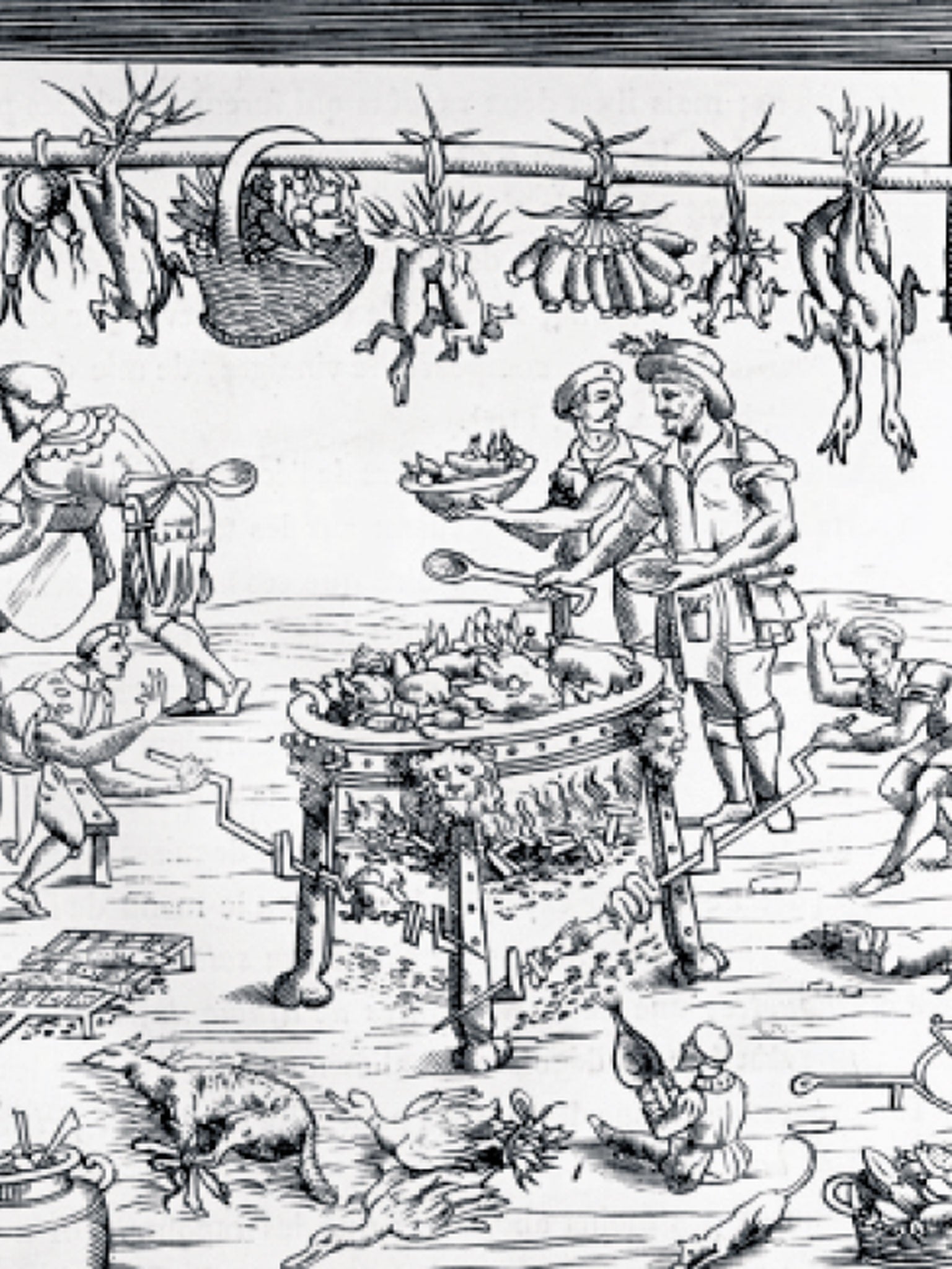 Edible lexicon: cooks at work in the 16th-century kitchen