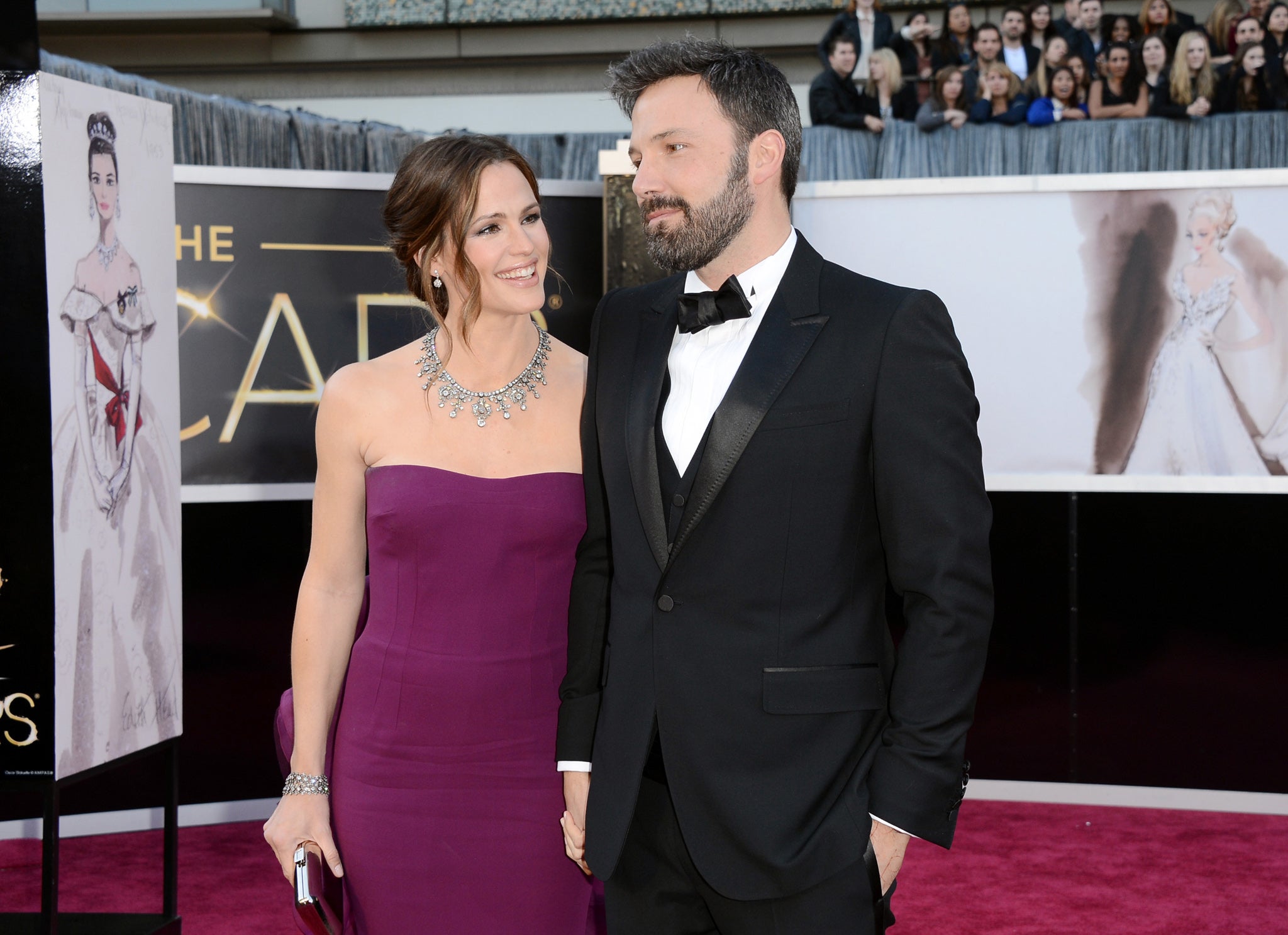 Garner and Affleck at the 2013 Oscars