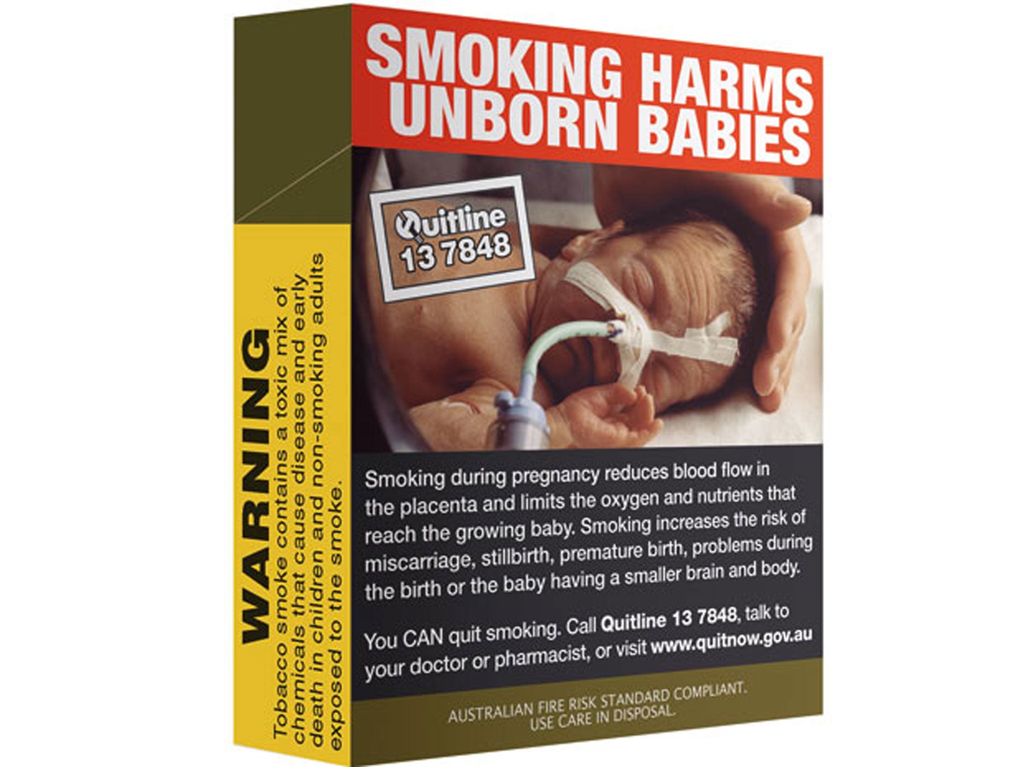 The Australian cigarette packet has been shortlisted for a Design Museum award