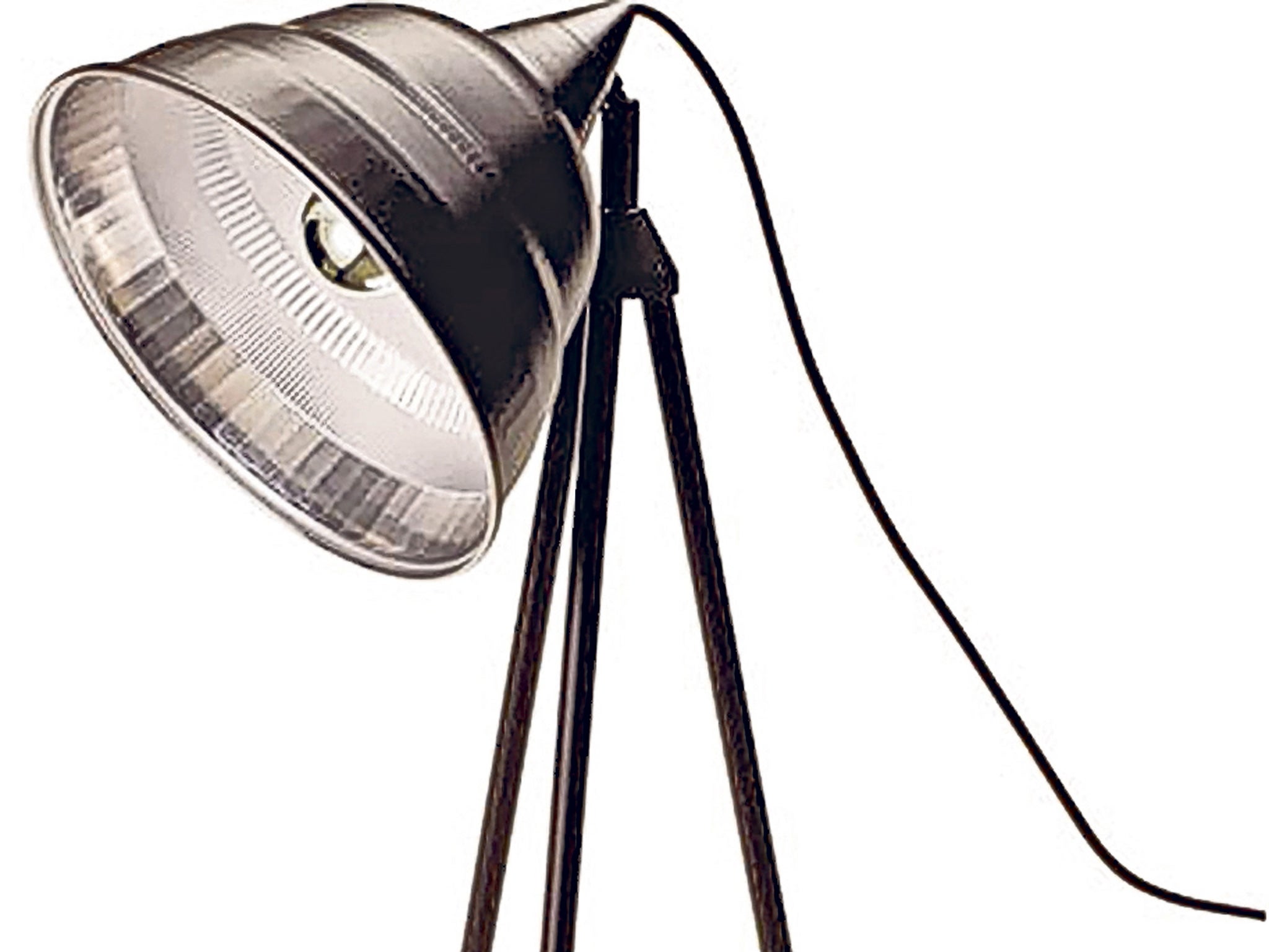 <p>{1} PHOTOGRAPHIC BLACK METAL TRIPOD</p>
<p>This lightweight and stylish black tripod lamp is reminiscent of film-set studio lights. It's big, bold and bright, almost a little too bright sometimes. It's perfect if you are making intricate toy models or, indeed, if you are photographing someone.</p>
<p>£80, <a href="http://www.habitat.co.uk/photographic-black-metal-tripod-desk-lamp-base/table-lamps//fcp-product/29807" target="_blank">habitat.co.uk</a></p>