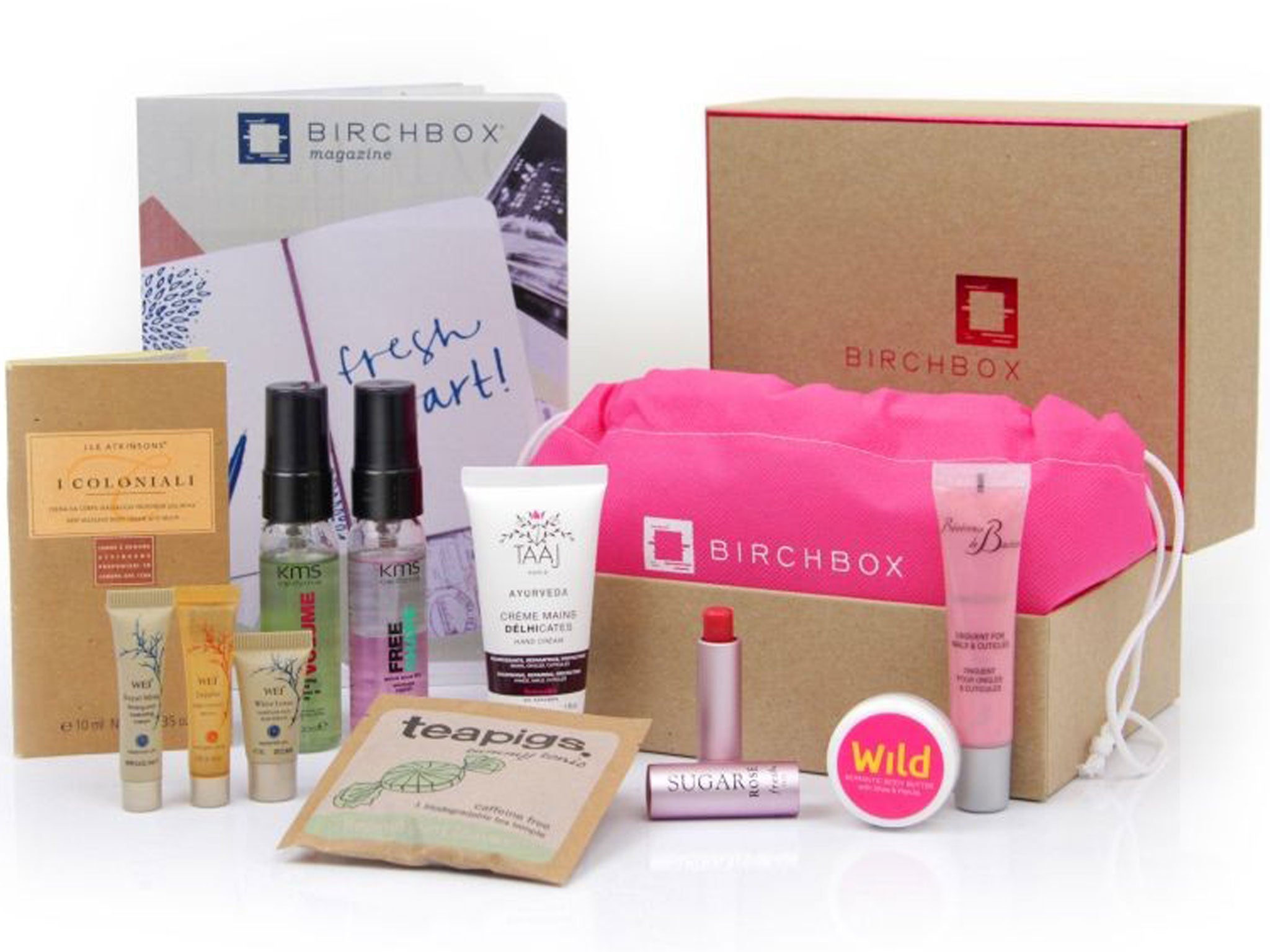 All beauty product avaialble at Birchbox
