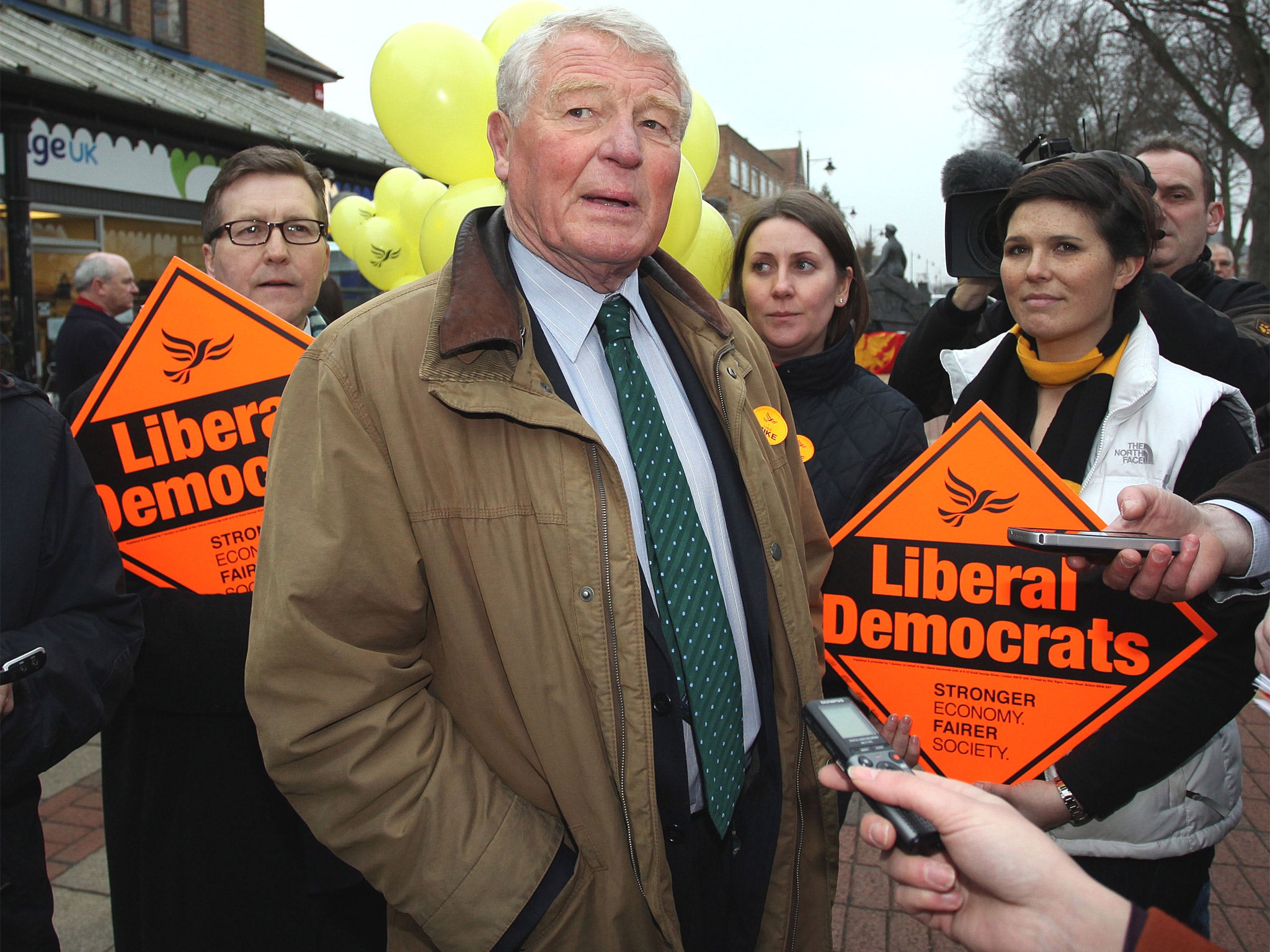 Paddy Ashdown, former Lib Dem leader