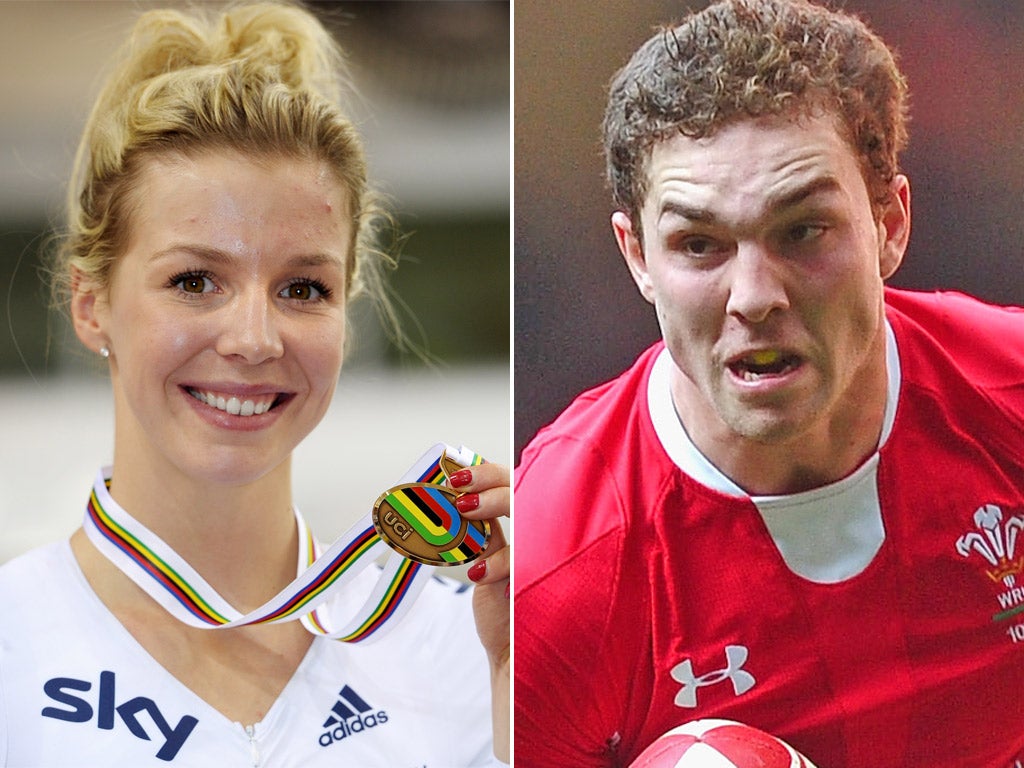 Becky James and George North thrive on each others’ success