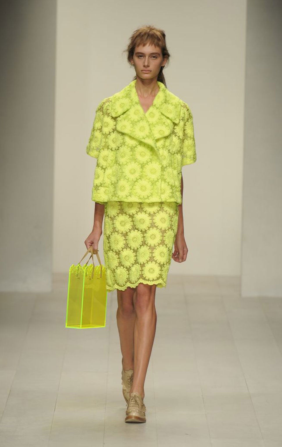 Pop your colour: neon on the spring/summer catwalks courtesy of Simone Rocha for women