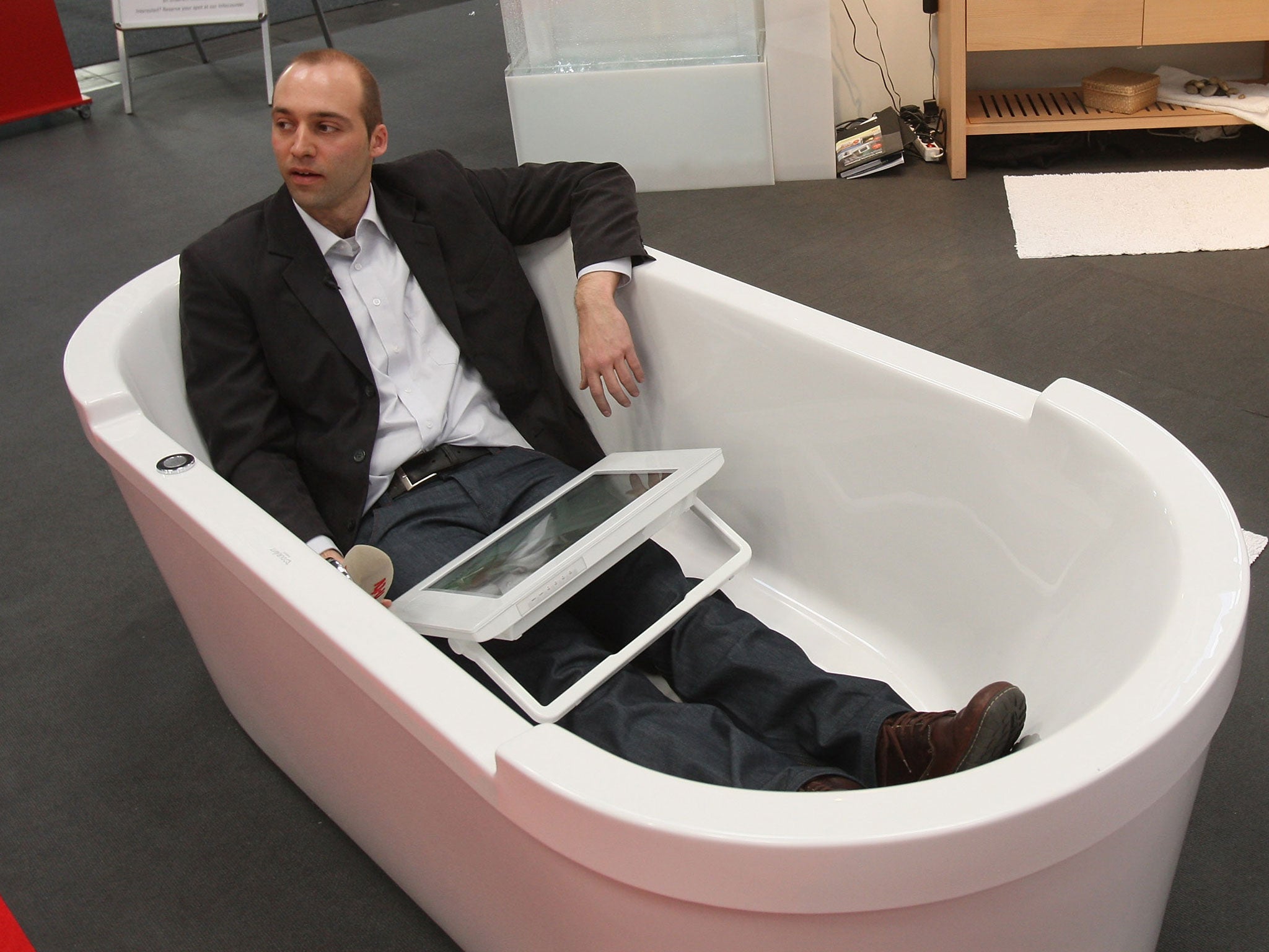 It's now safe to stream films in the bath (and to fill it with water) with the waterproof Sony Xperia Tablet Z