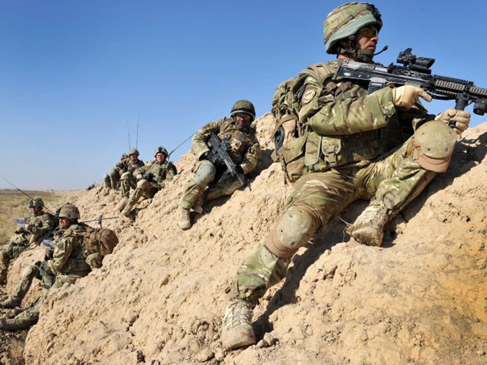 British soldiers in direct combat roles will not be asked to serve an extra three months in Afghanistan