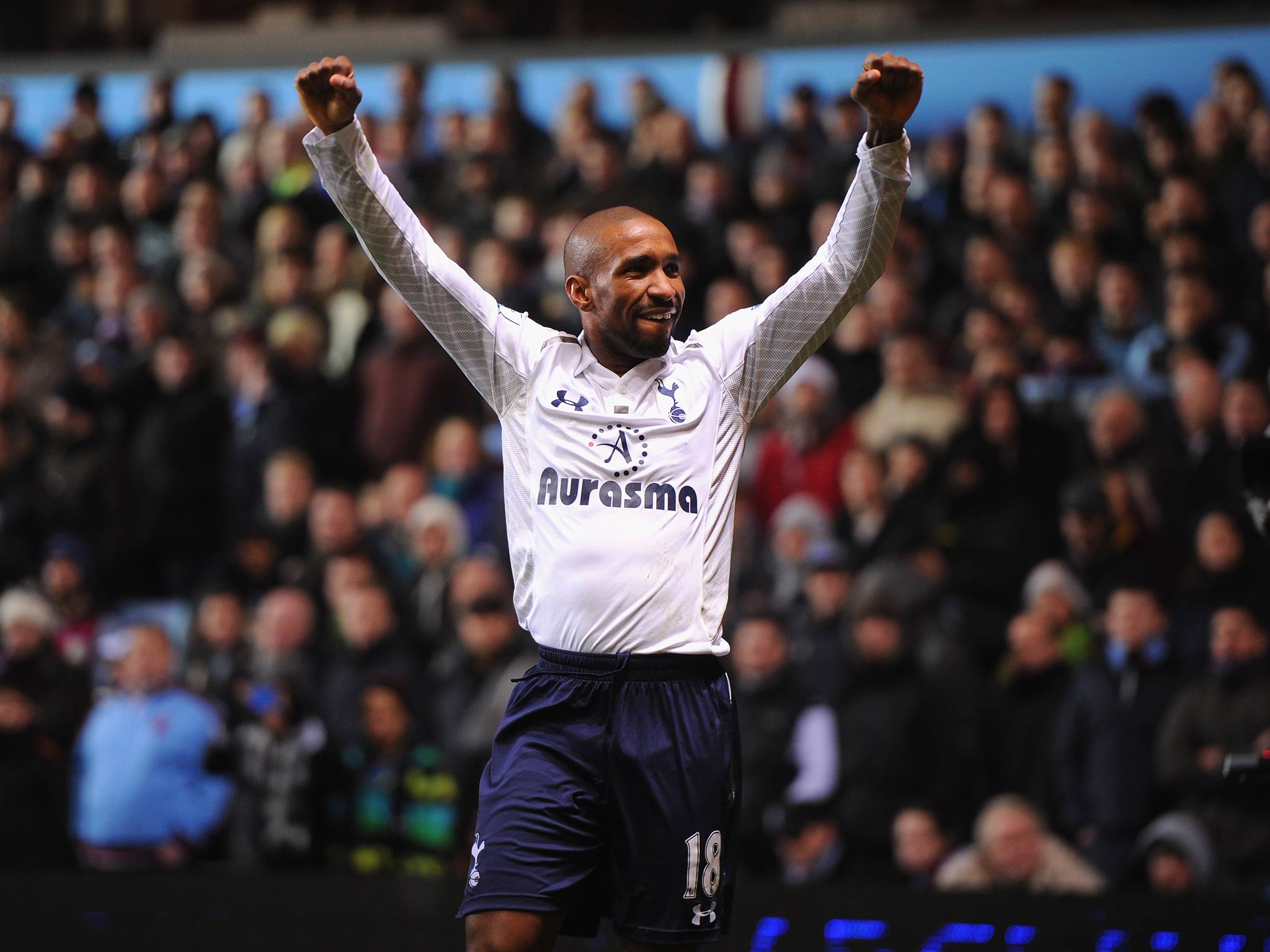 Tottenham striker Jermain Defoe