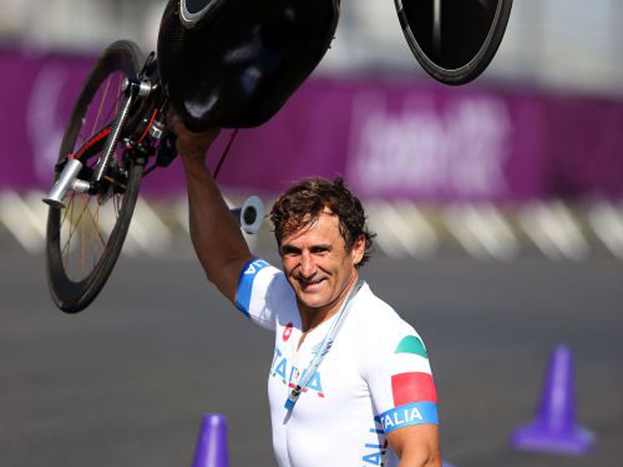 Alex Zanardi at the 2012 Paralympic Games