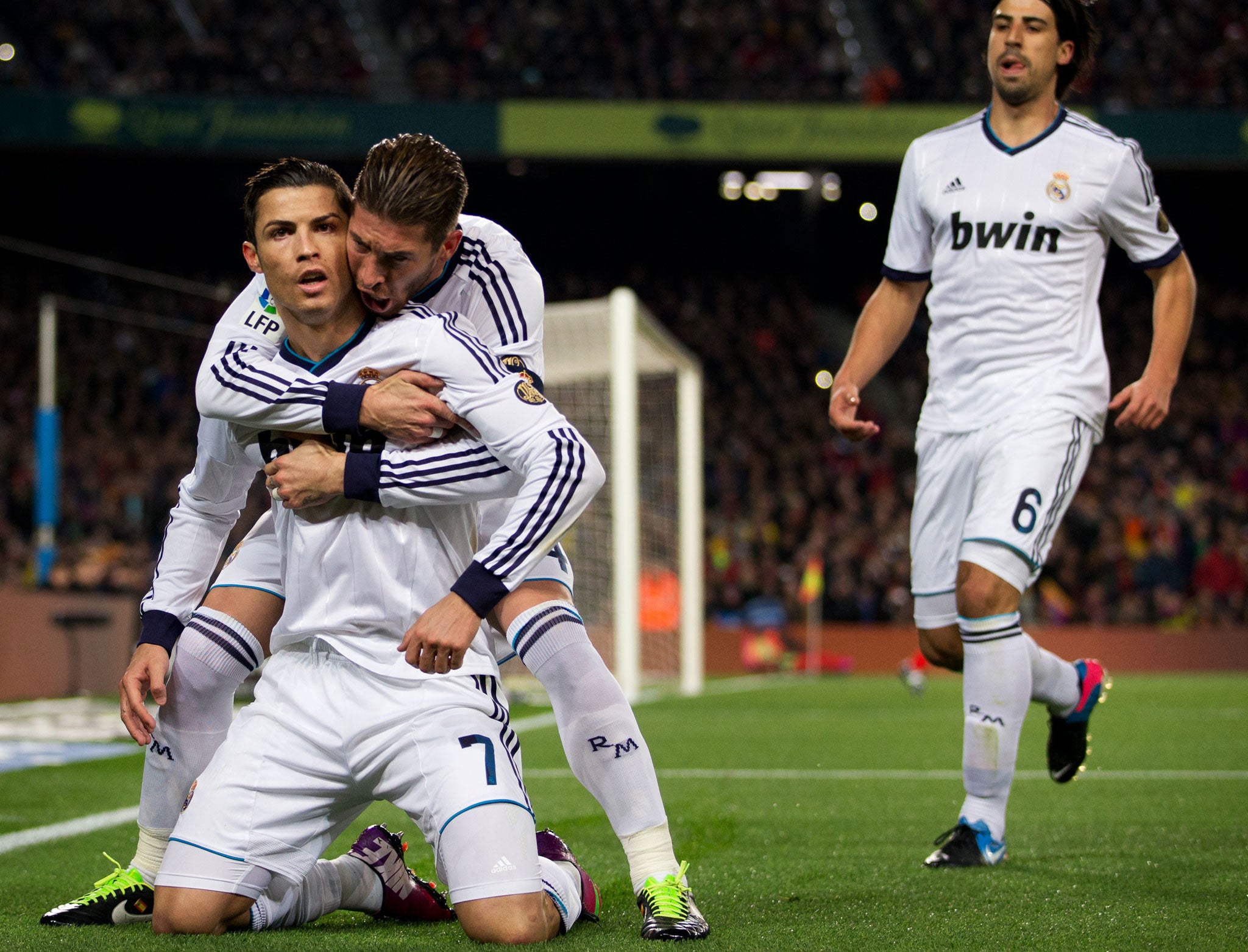 Christiano Ronaldo (left) returns to Old Trafford for the first time since joining Real Madrid