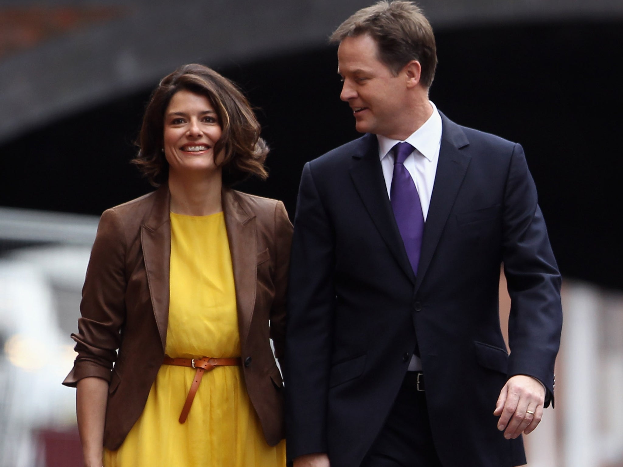 'Not on': Nick Clegg was angered that his wife Miriam was pulled into the Rennard story