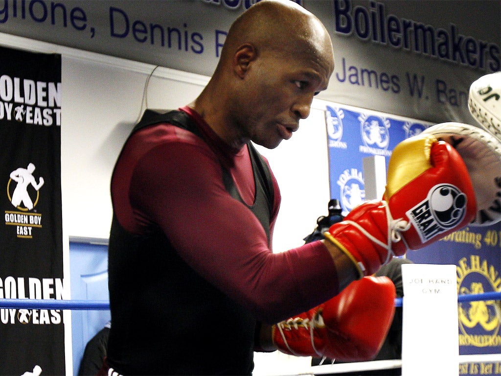 Bernard Hopkins will fight Tavoris Cloud in Brooklyn on Saturday