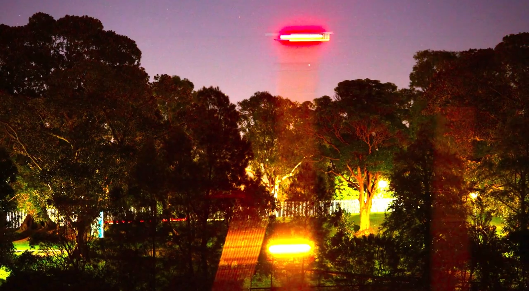 The UFO Rusell Crowe claims to have spotted in Australia