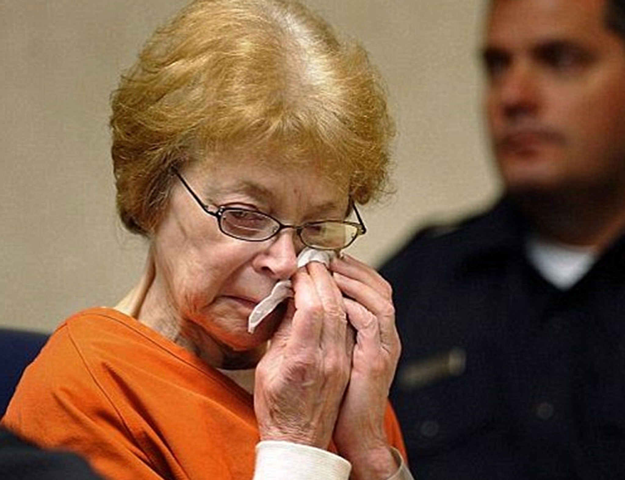 Sandra Layne is accused of murdering Jonathan Hoffman, 17, in May last year