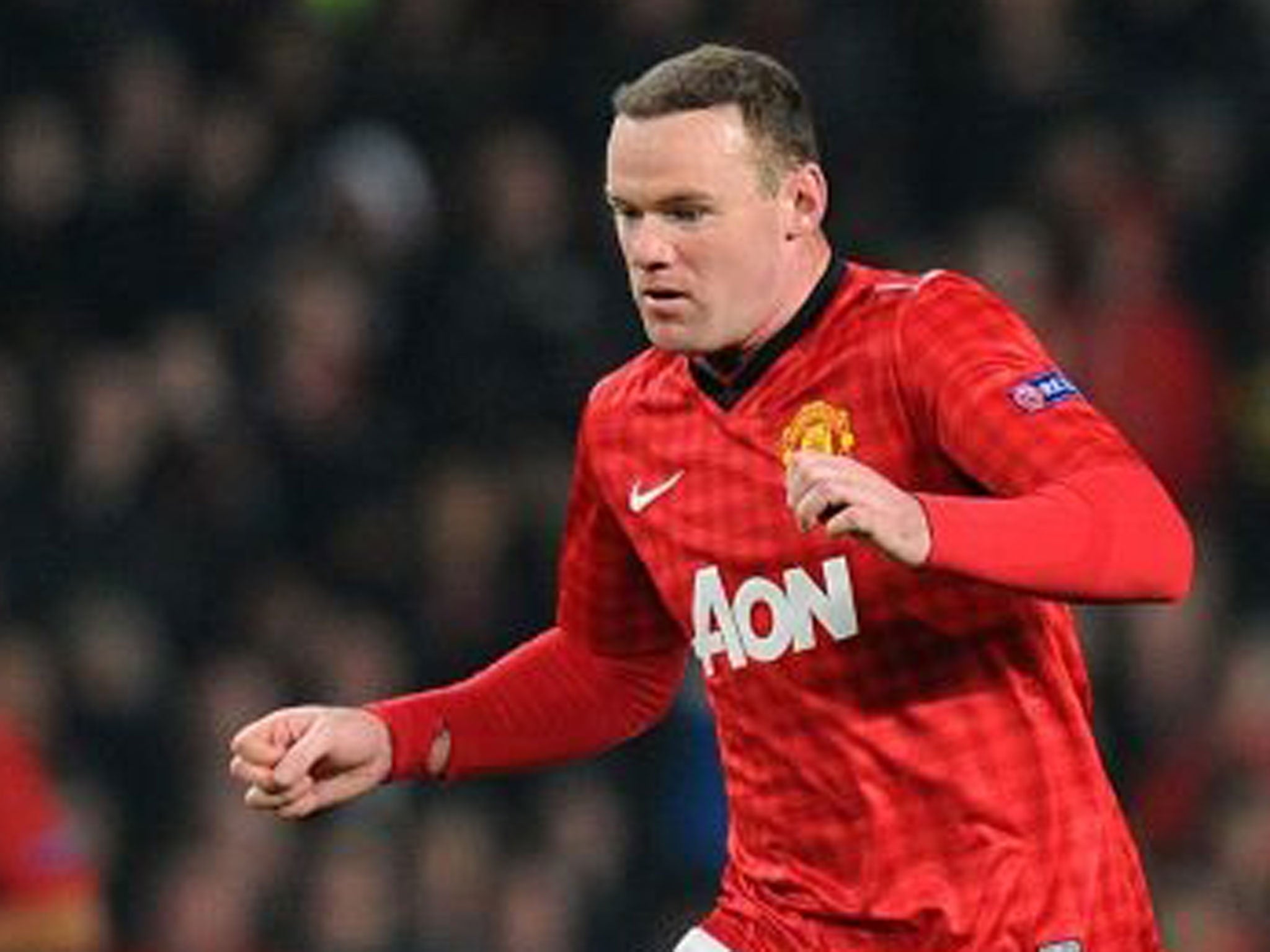 Manchester United's Wayne Rooney