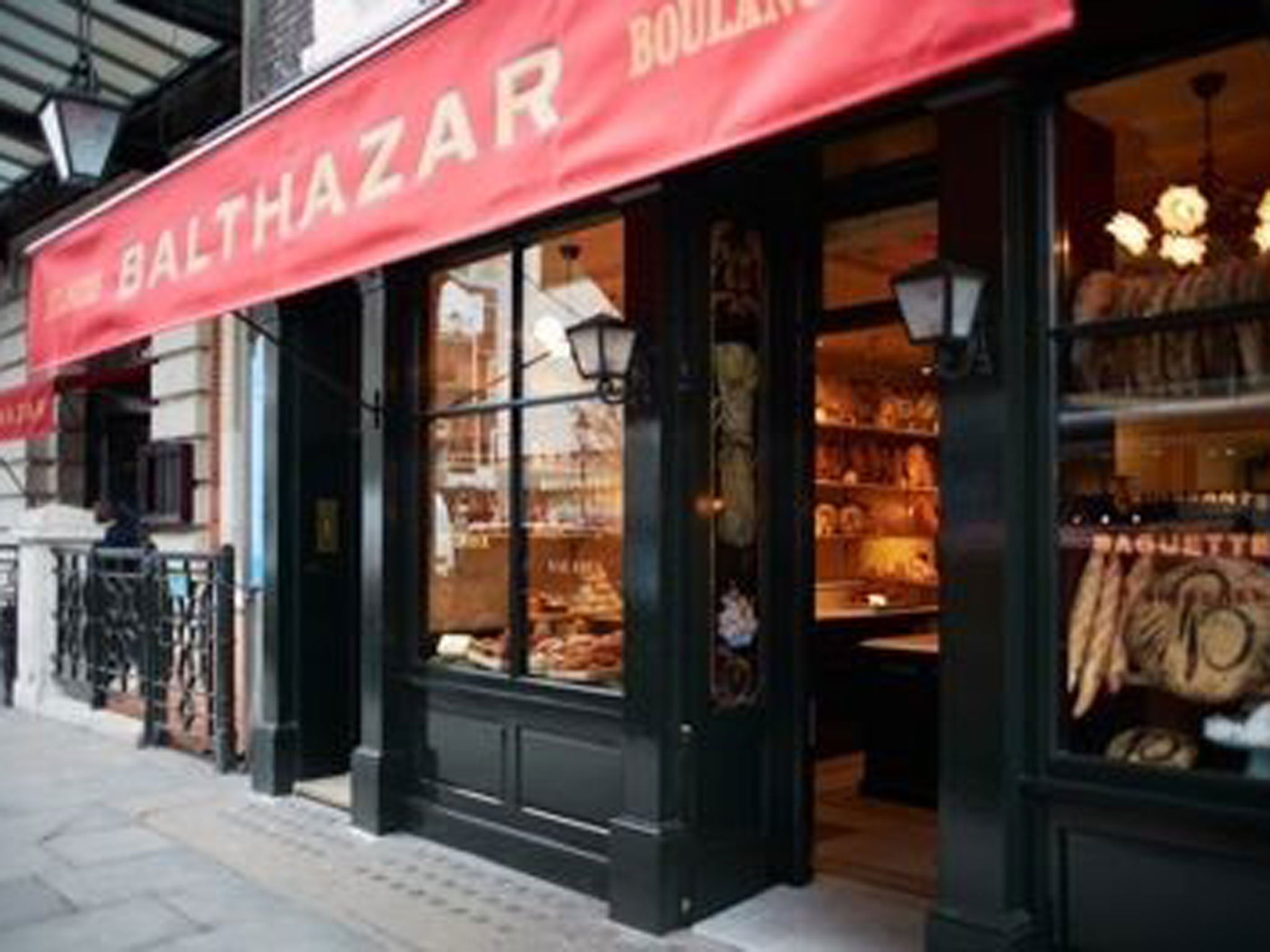 London's Balthazar restaurant