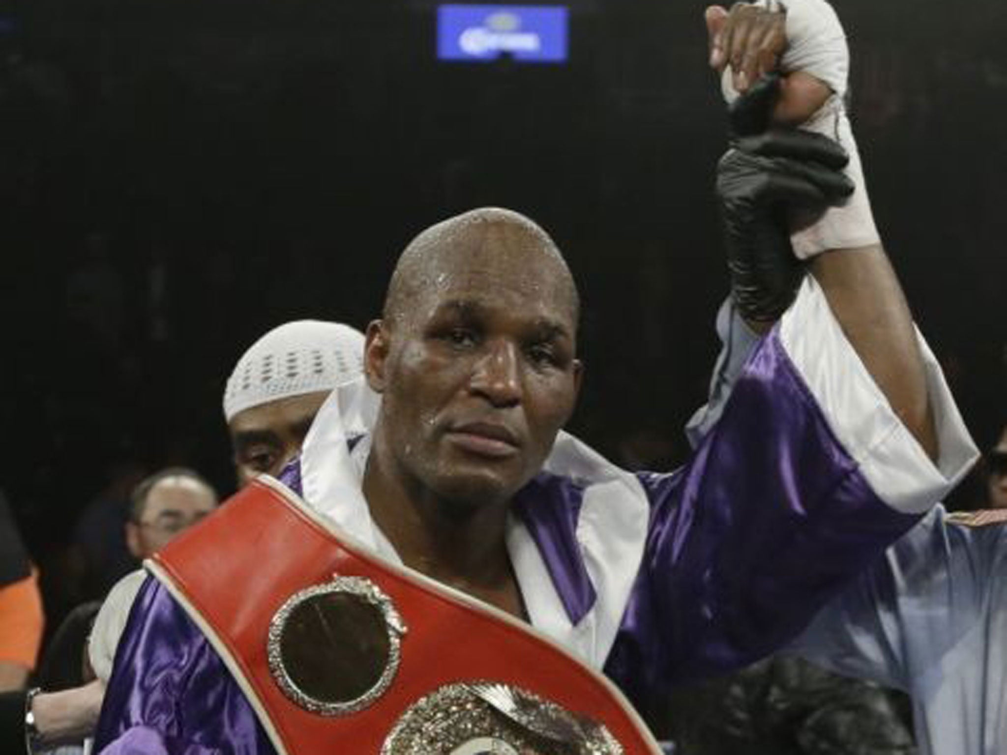 Bernard Hopkins broke his own record by again