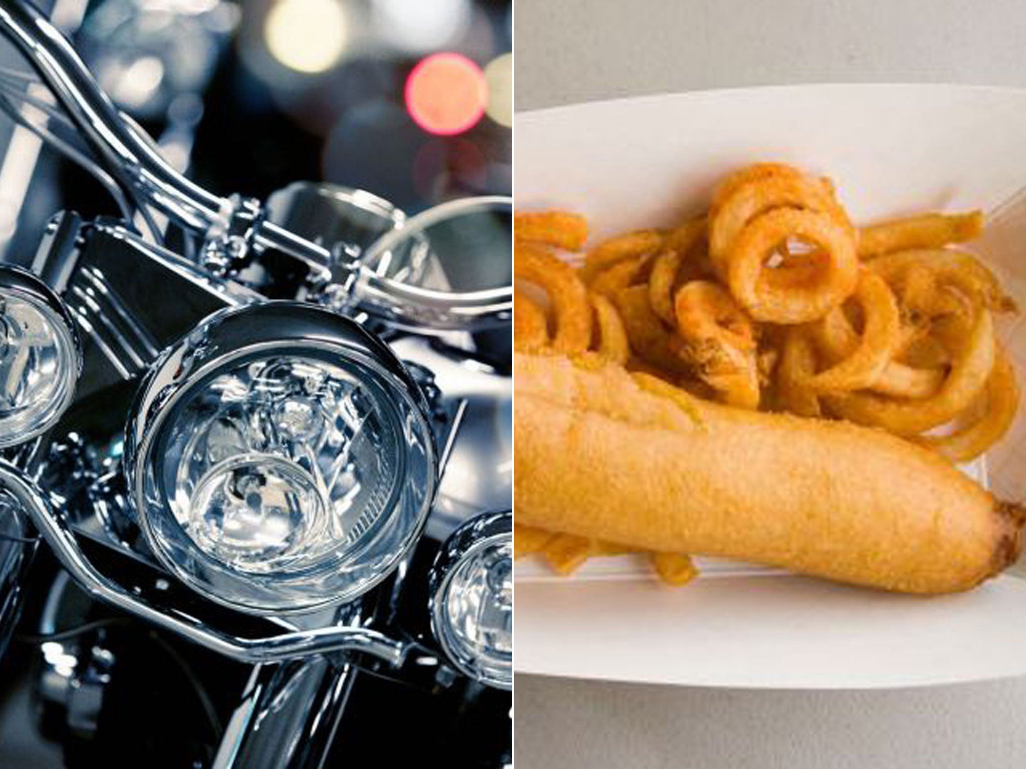 Harley Davidsons or curly fries?