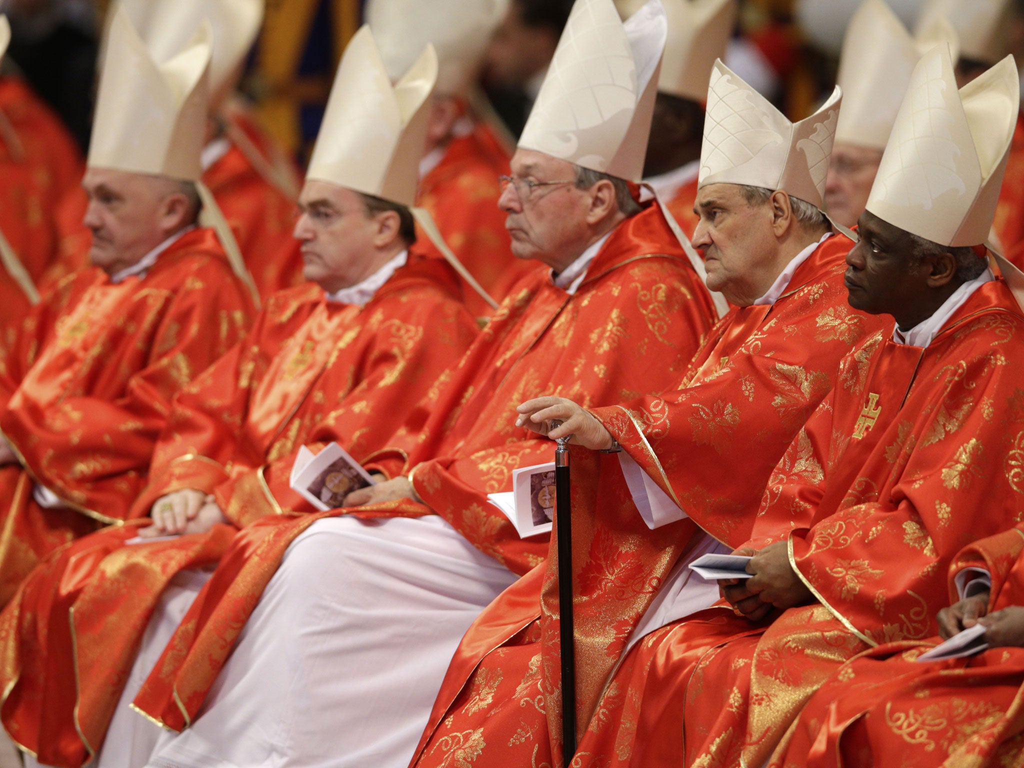 Cardinals heard a final appeal for unity today before sequestering themselves in the Sistine Chapel for the conclave to elect the next Pope