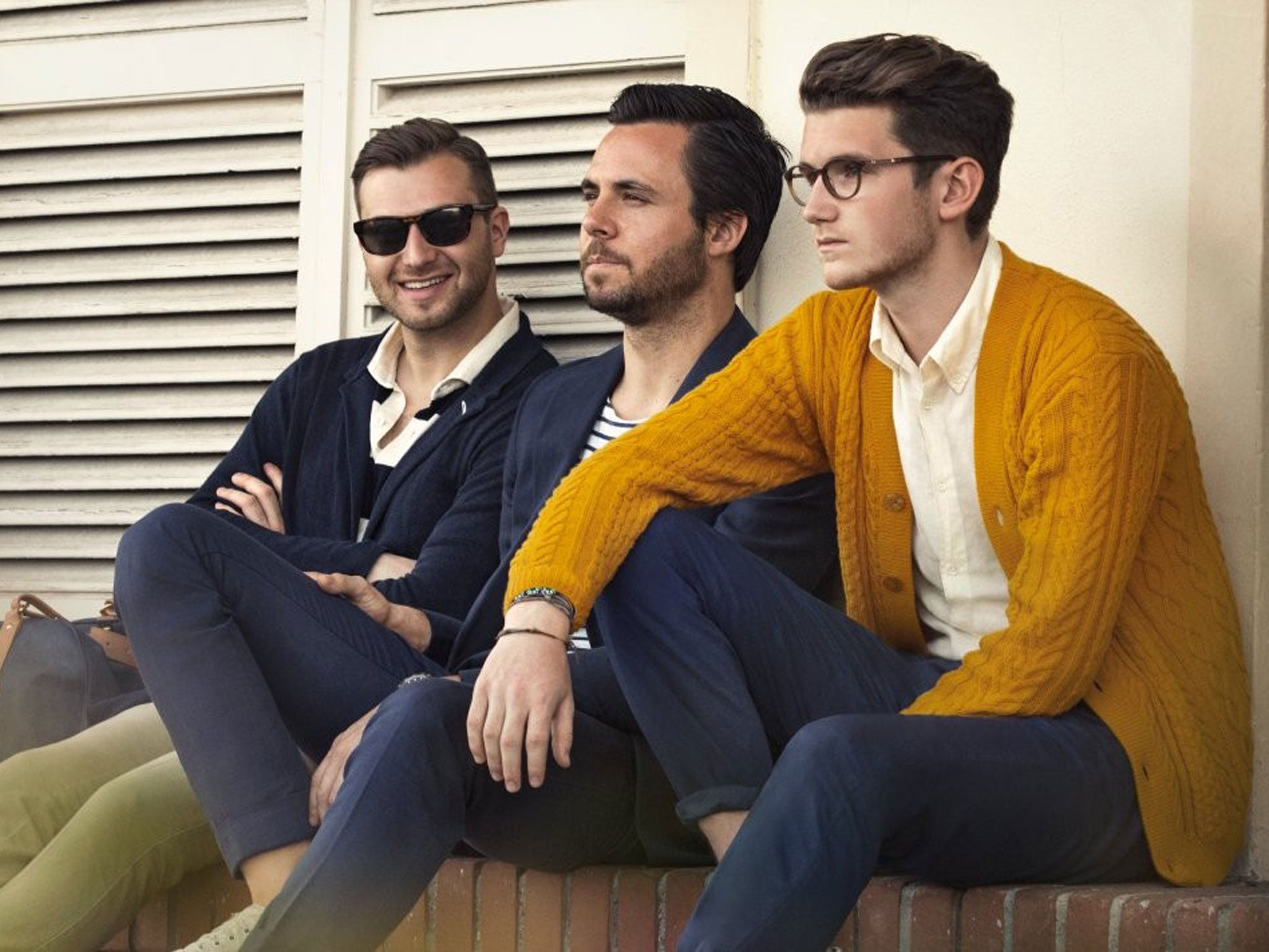 Team Americano: A group of fashionable Americans on location in Italy