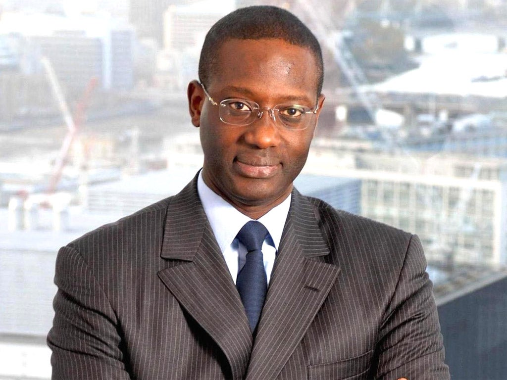 Charming and personable: Tidjane Thiam